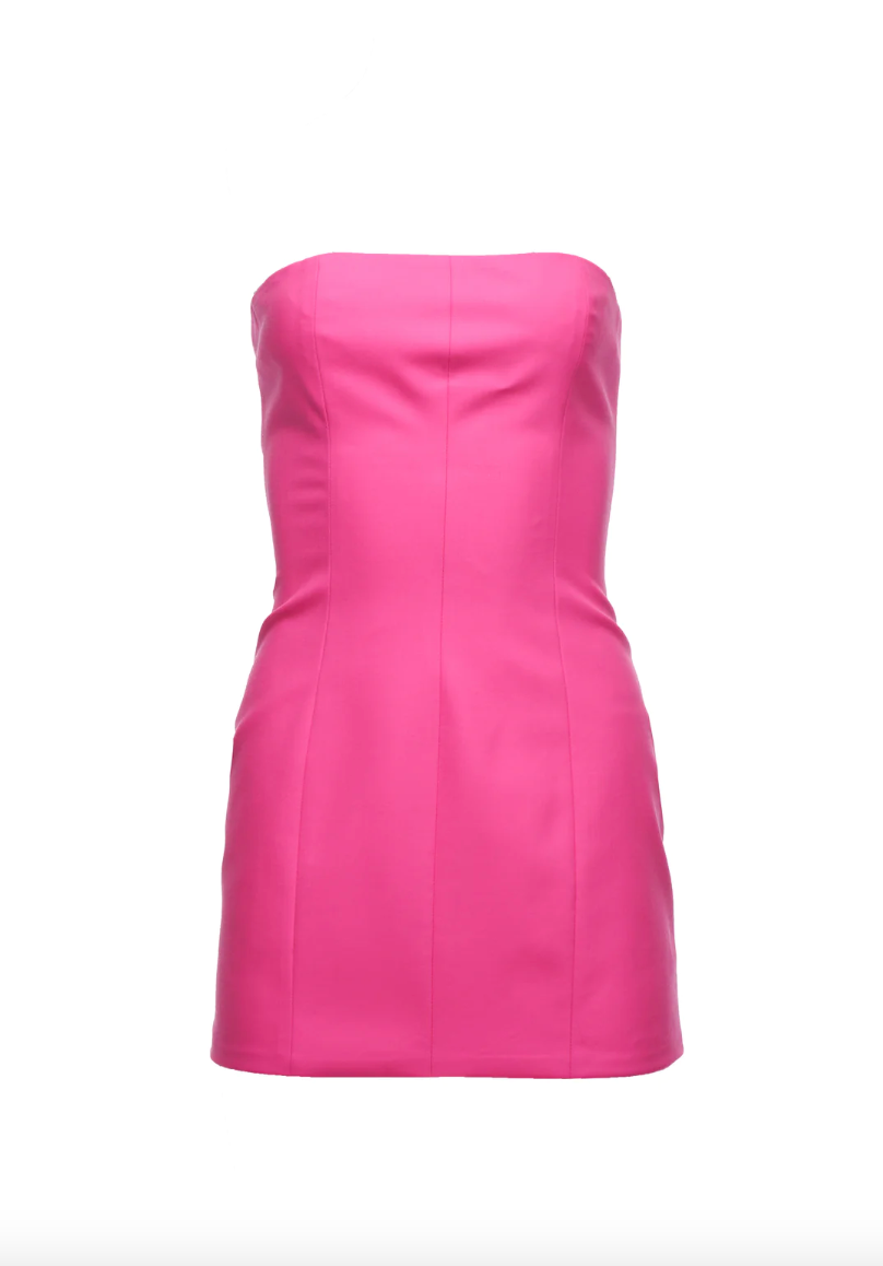Ana Dress - Hyper Pink