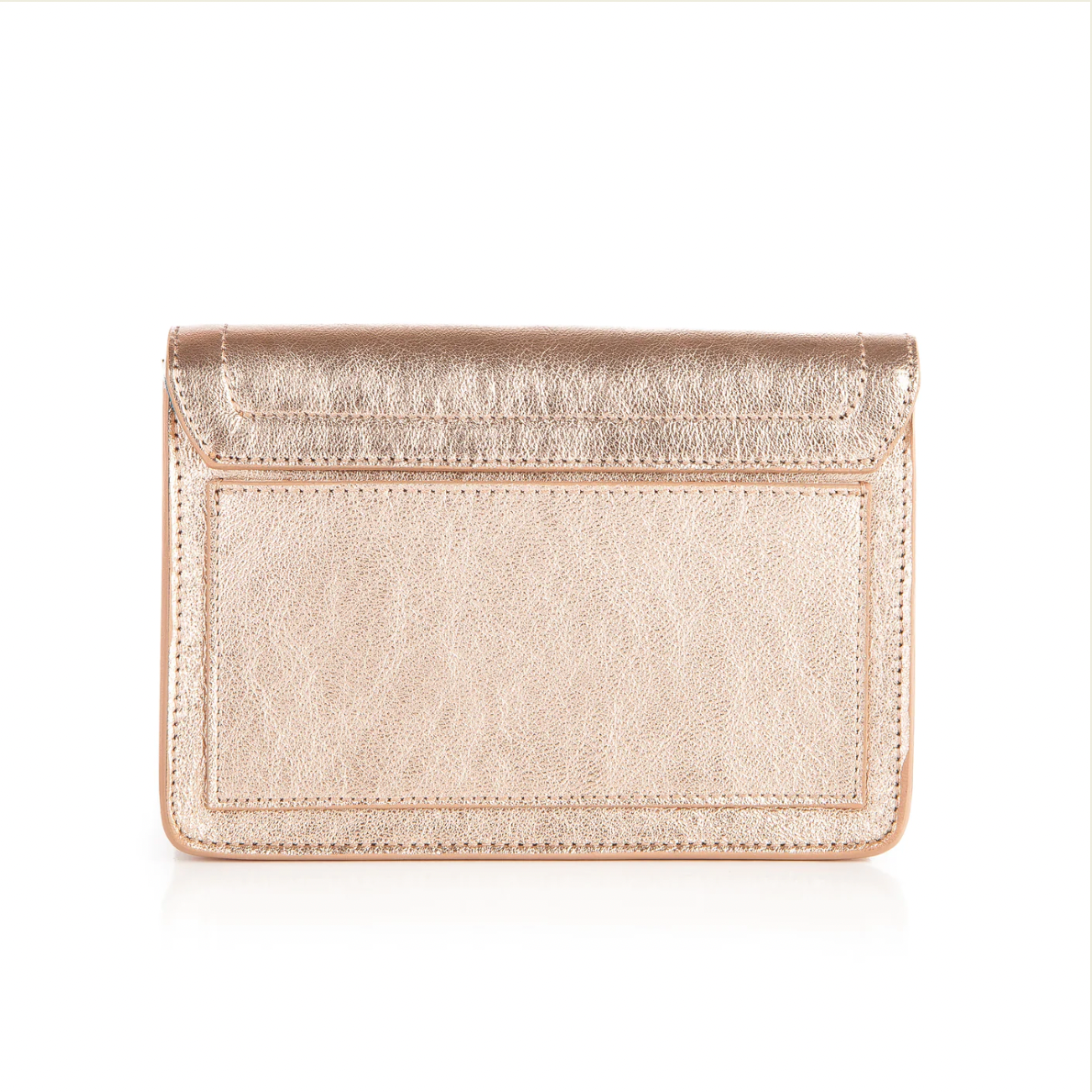 Samuel Stadium Bag - Metallic Rose Gold