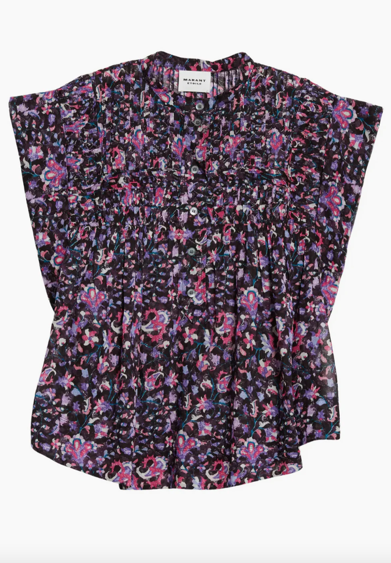Leaza Top - Midnight Pink