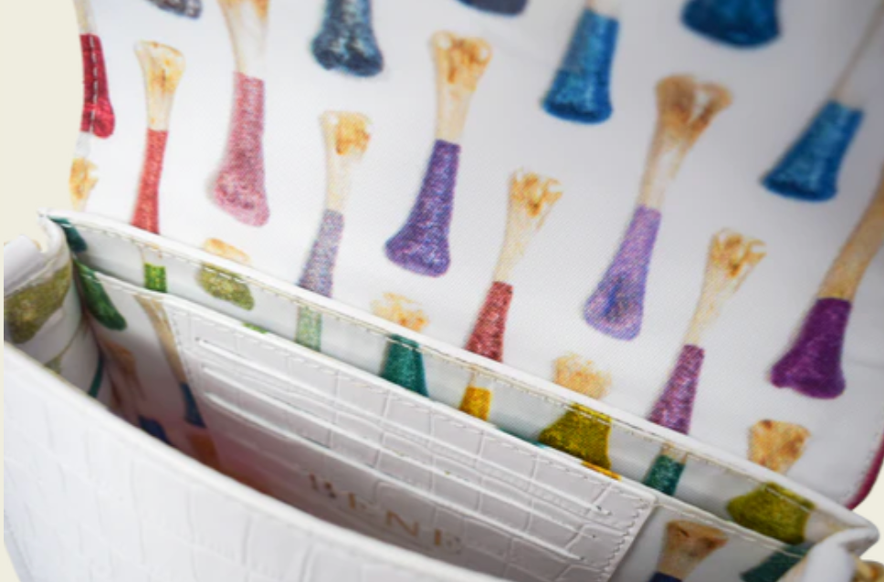 Samuel Stadium Bag - Metallic Silver