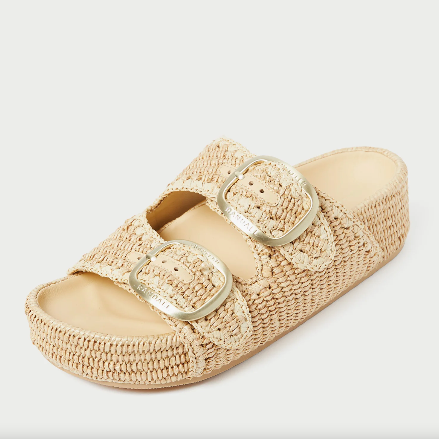 Theo Two Band Sandal - Natural
