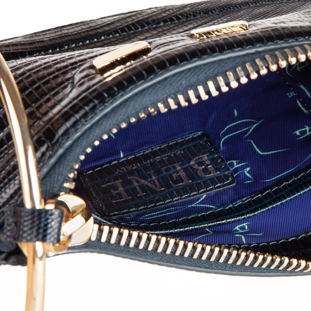 Ellie Bangle -  Navy Lizard