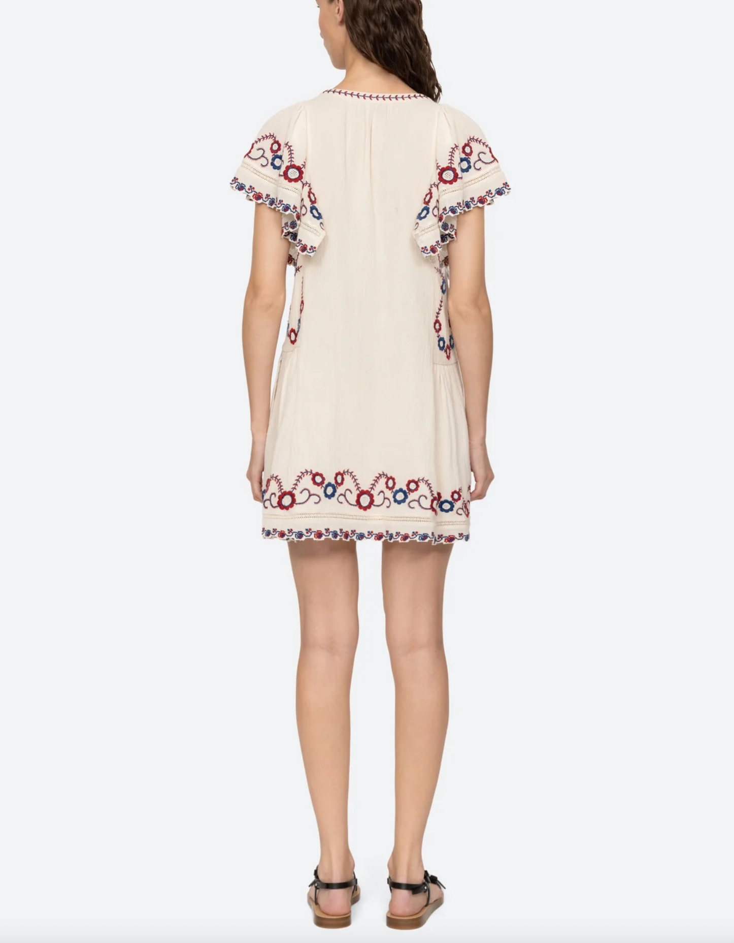 Soren Embroidery Dress - Multi