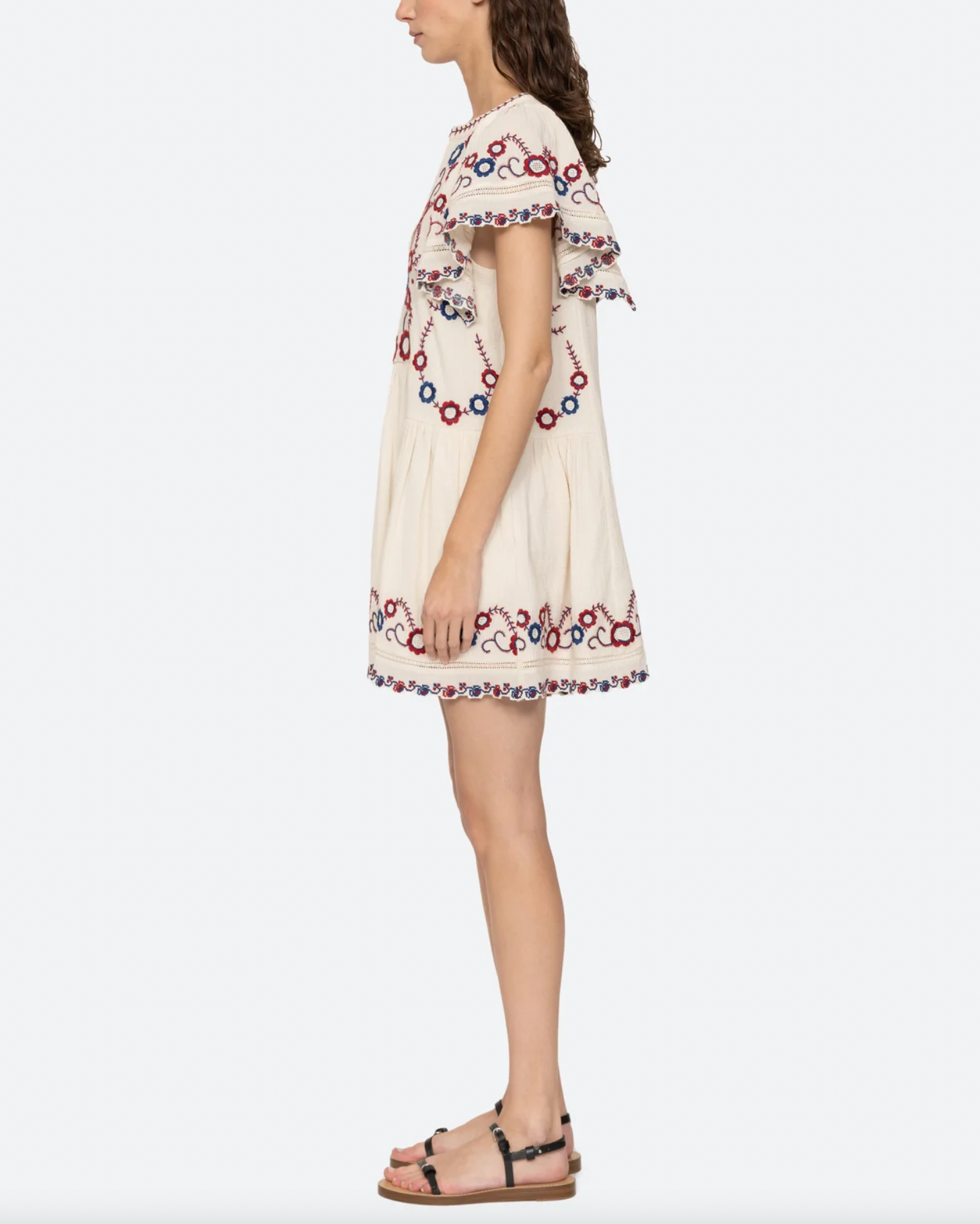 Soren Embroidery Dress - Multi