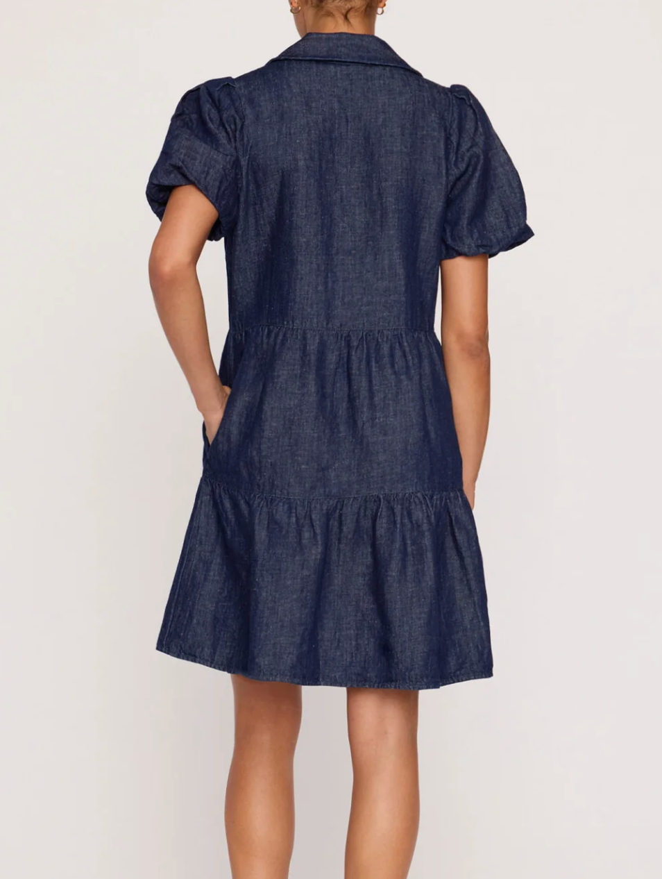 Havana Mini Dress - Indigo