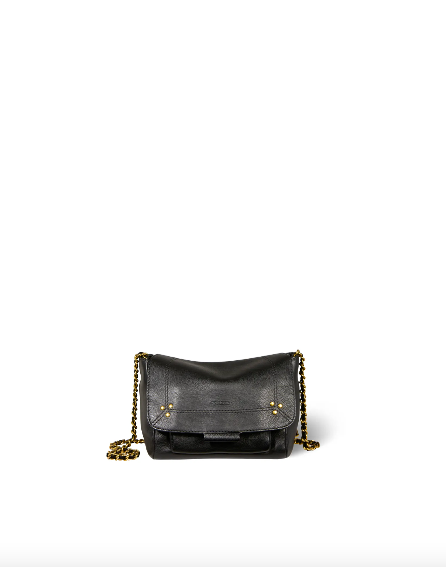 Lulu S - Noir Brass Calfskin