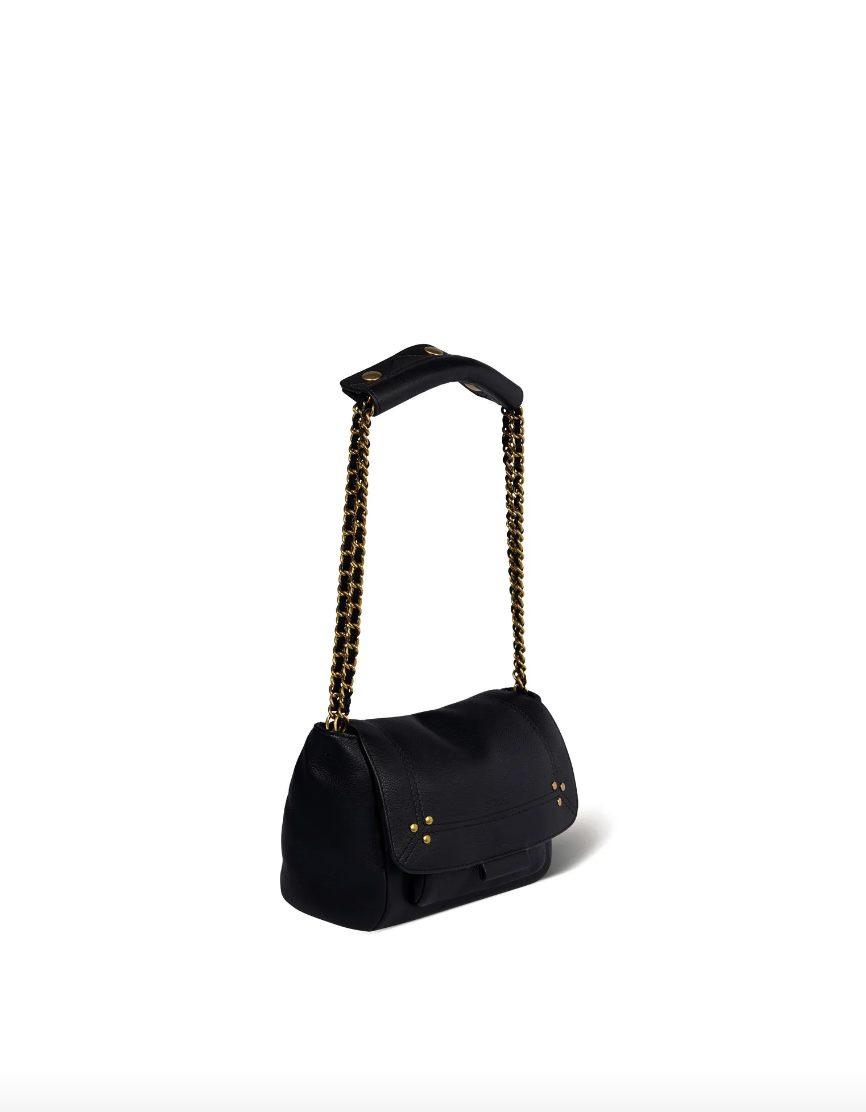 Lulu S - Noir Brass Calfskin