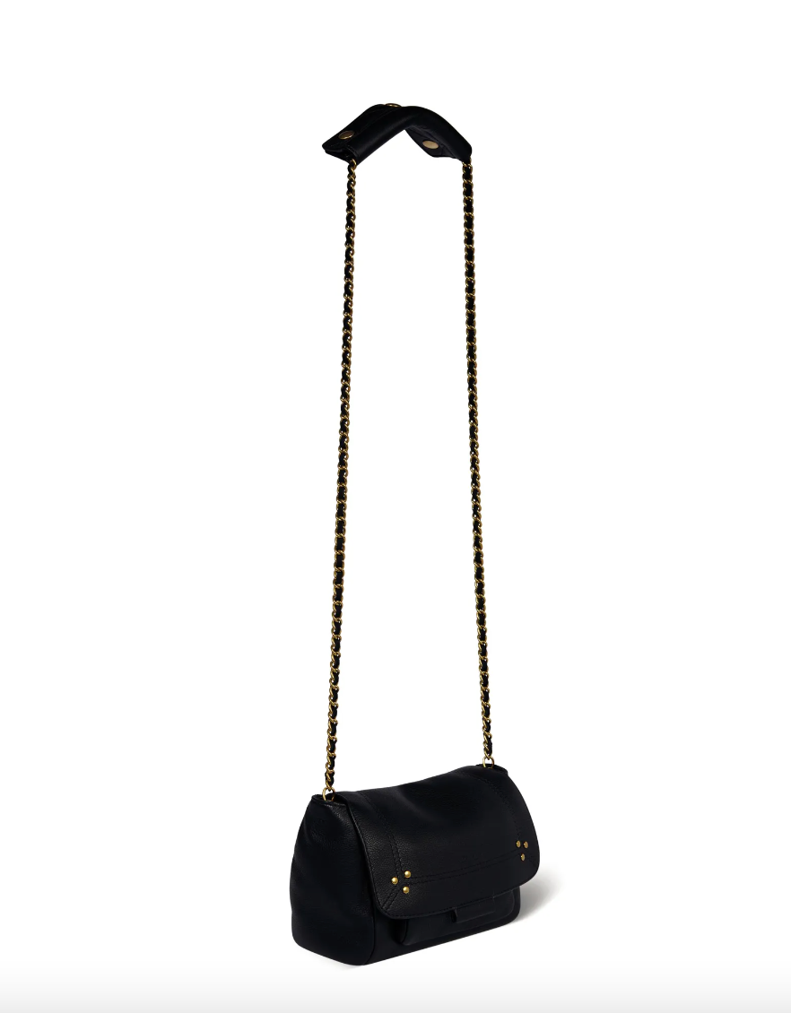 Lulu S - Noir Brass Calfskin