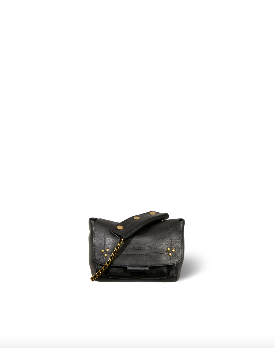 Lulu S - Noir Brass Calfskin