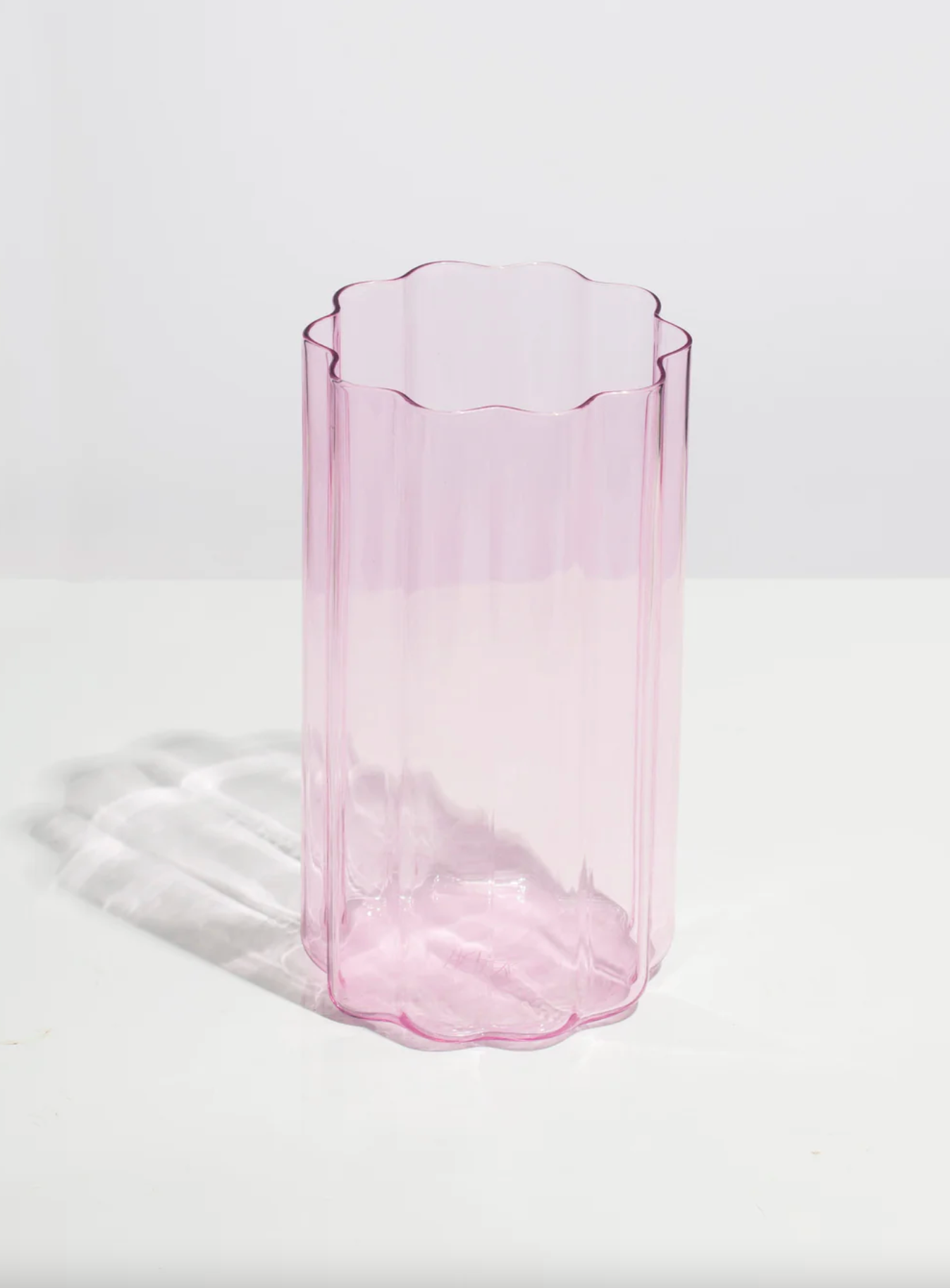 Wave Vase - Pink