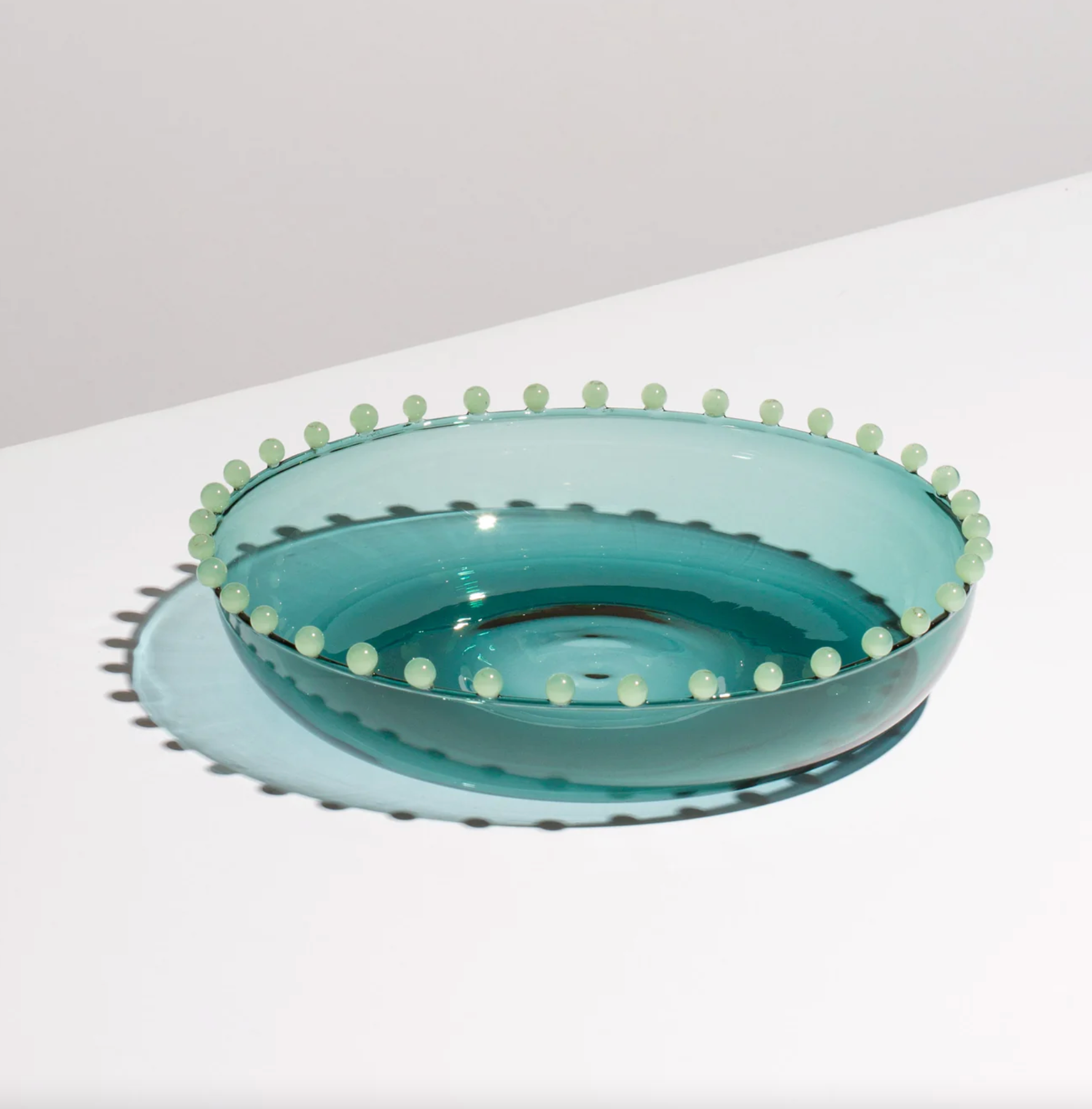 Pearl Platter - Teal/Jade