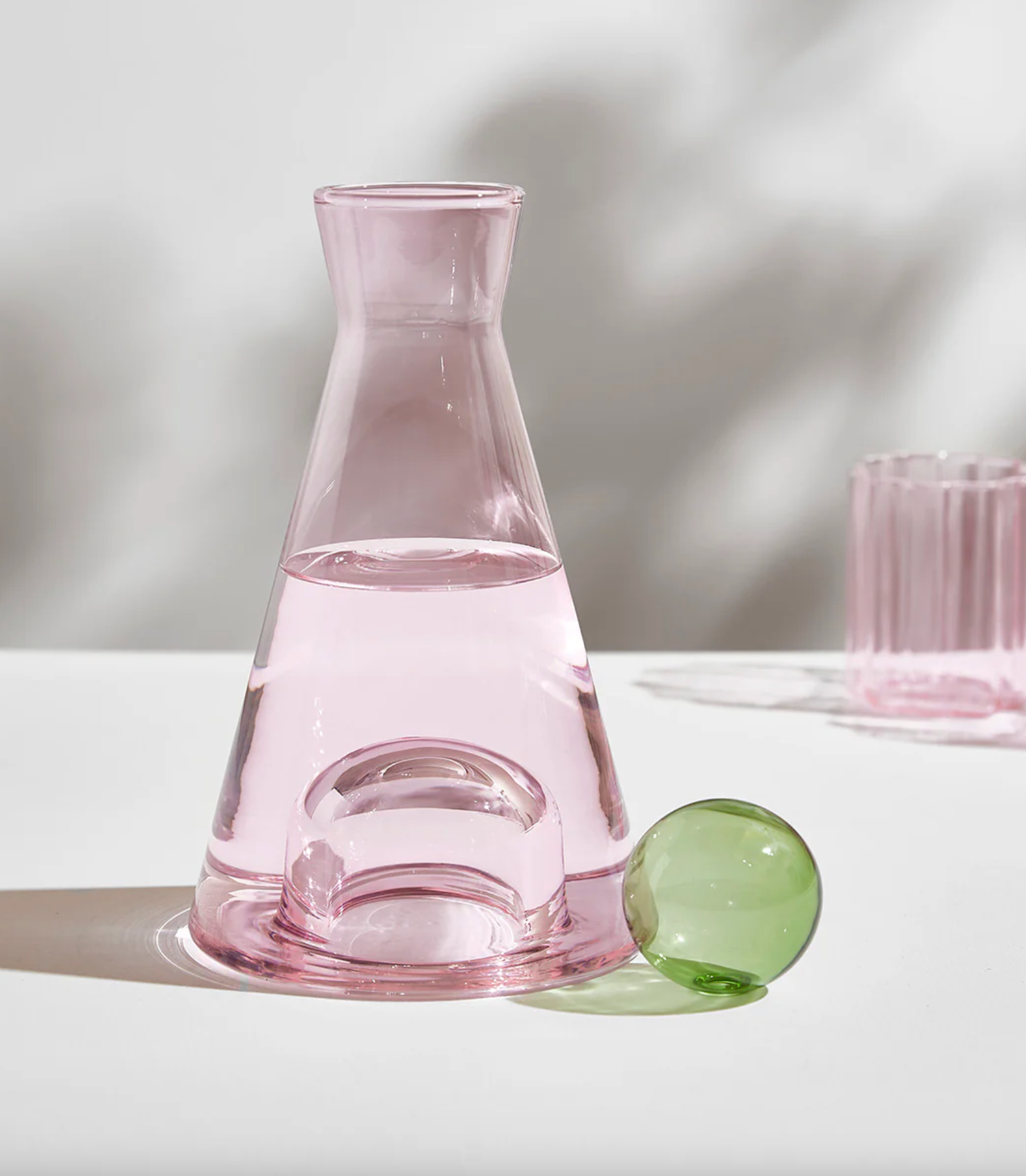 Vice Versa Carafe - Pink/Green