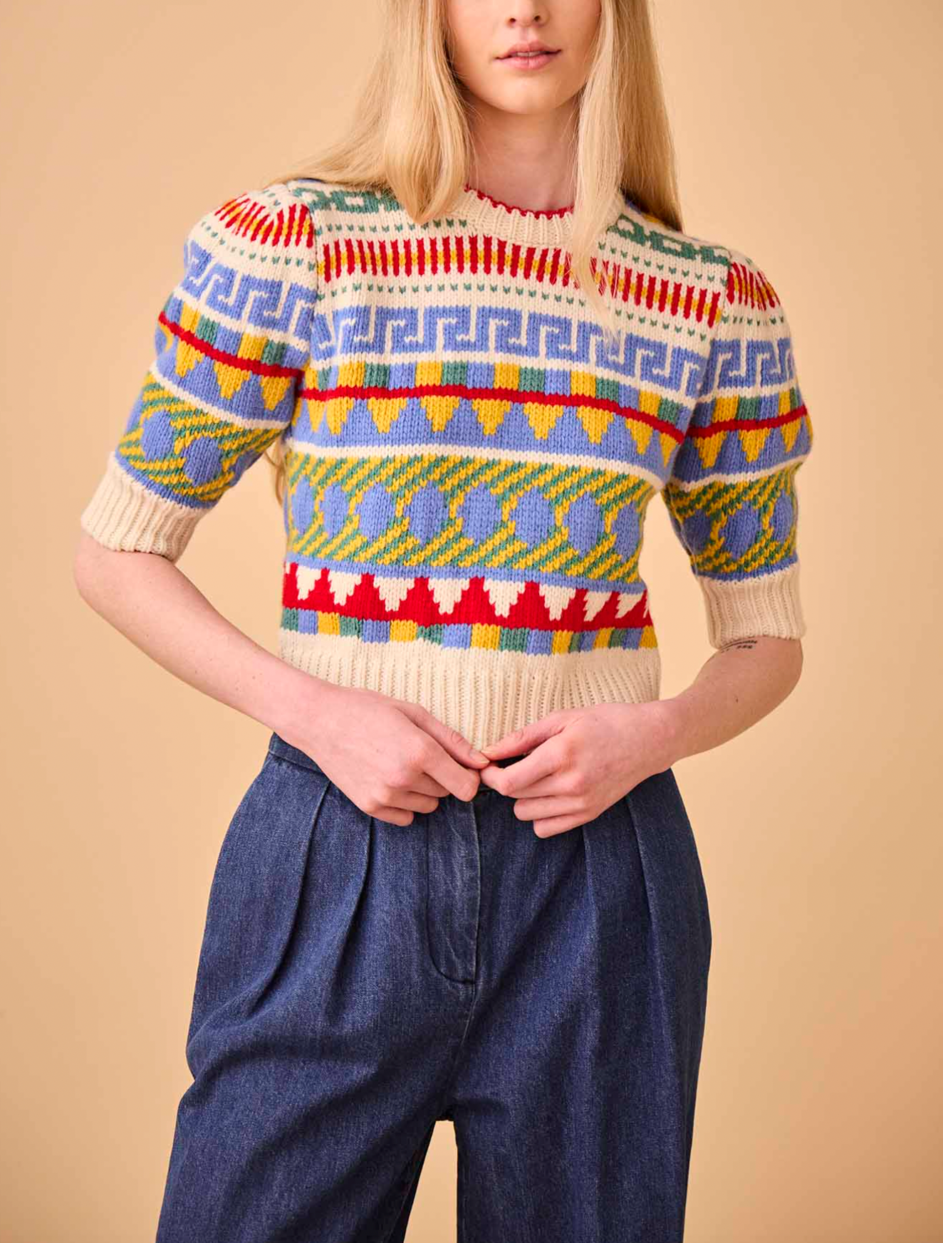 Odette Sweater - Kent Fairisle