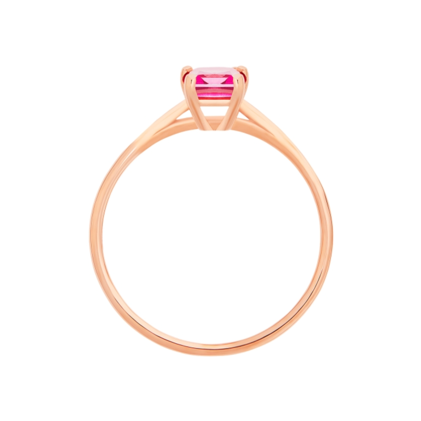 Mini Cocktail Pink Topaz Ring