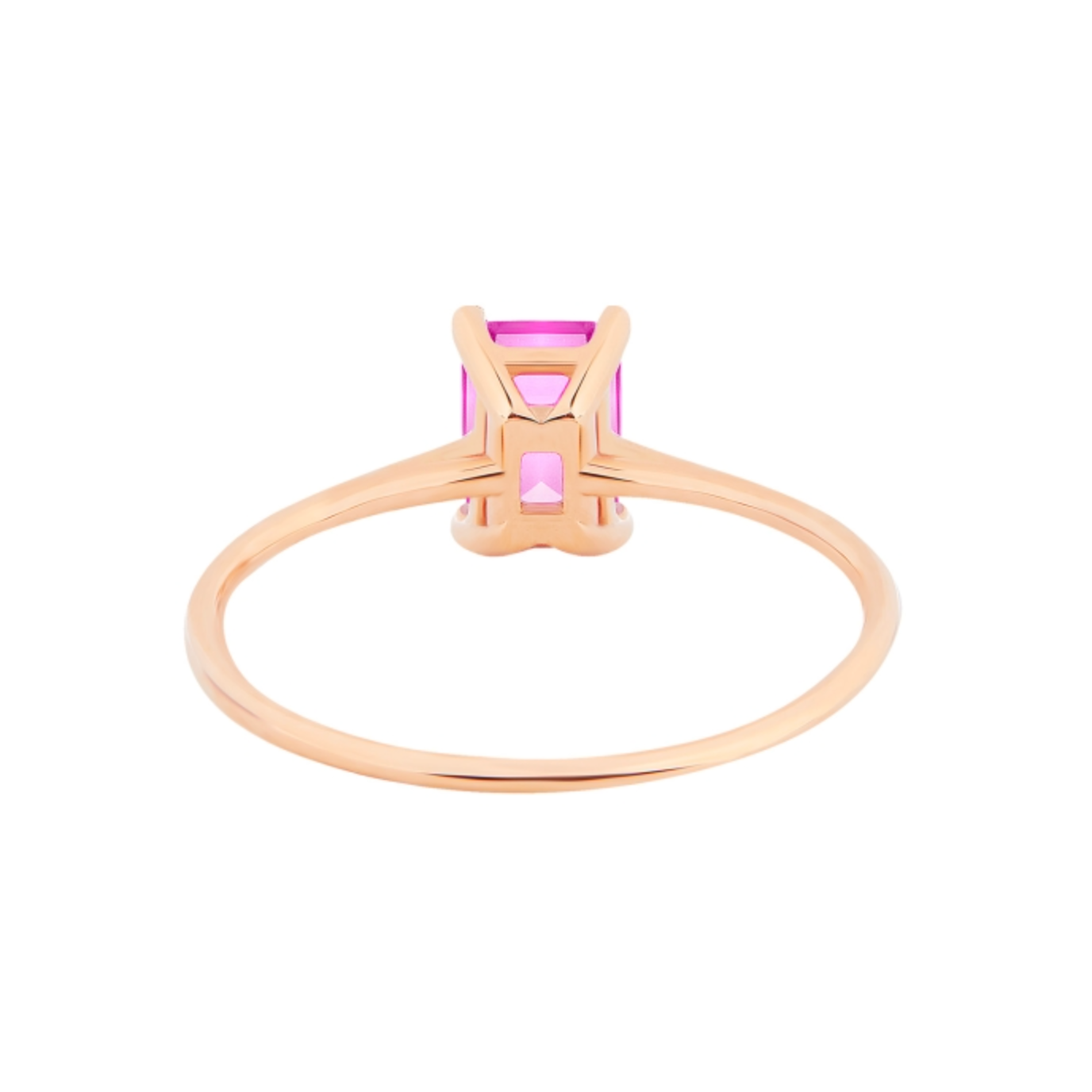 Mini Cocktail Pink Topaz Ring