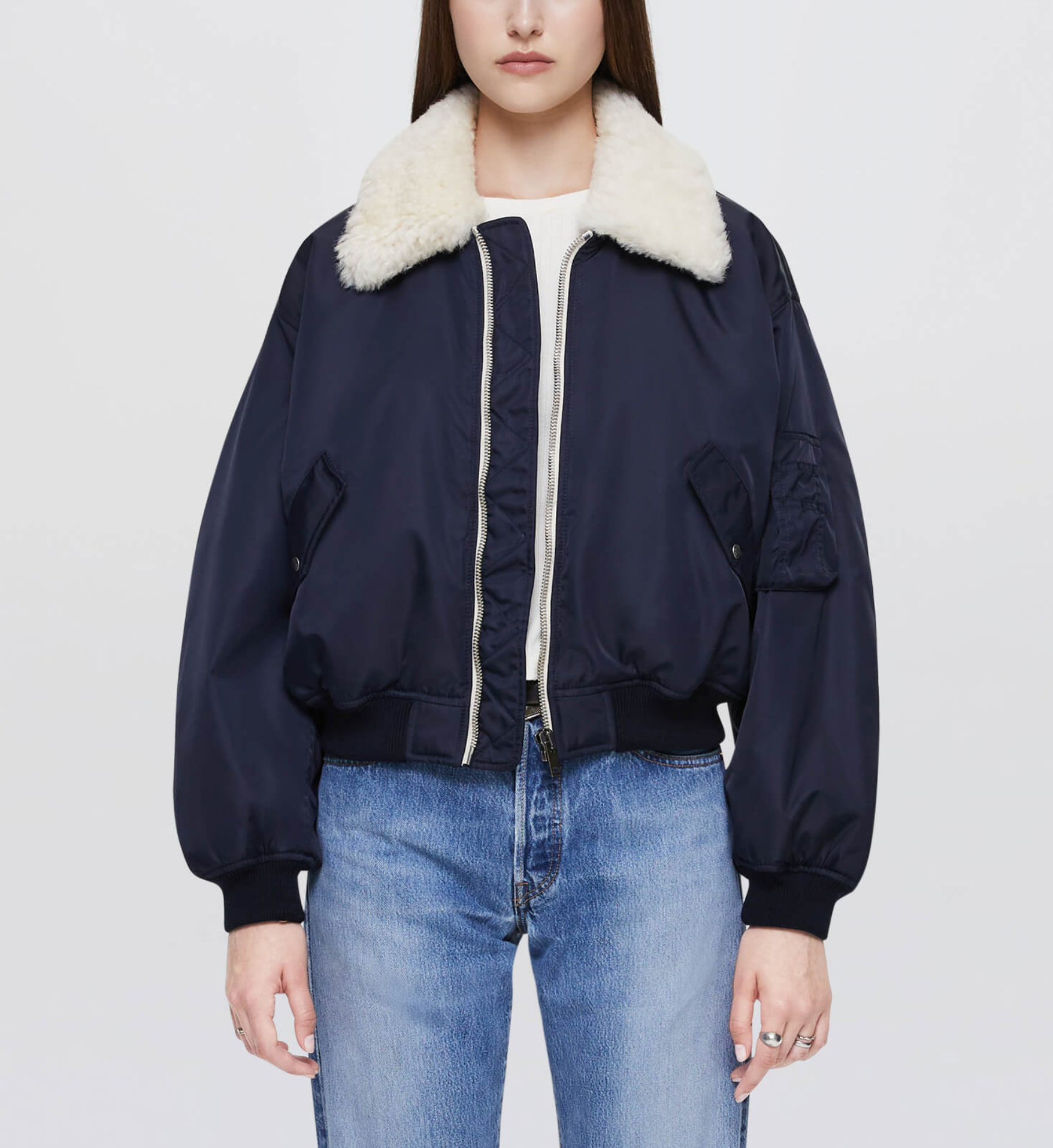 Shrunken Bomber - Navy