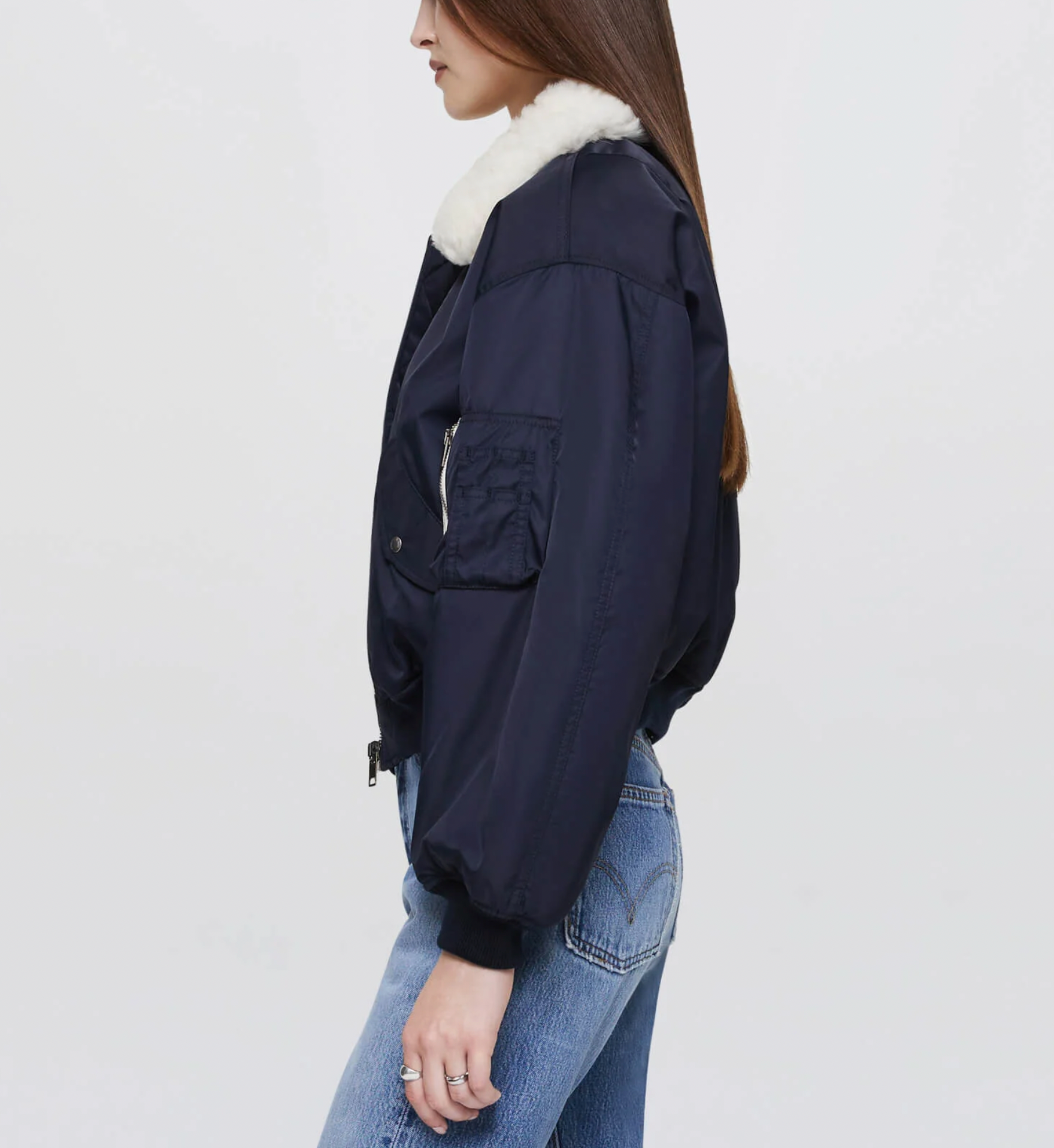 Shrunken Bomber - Navy