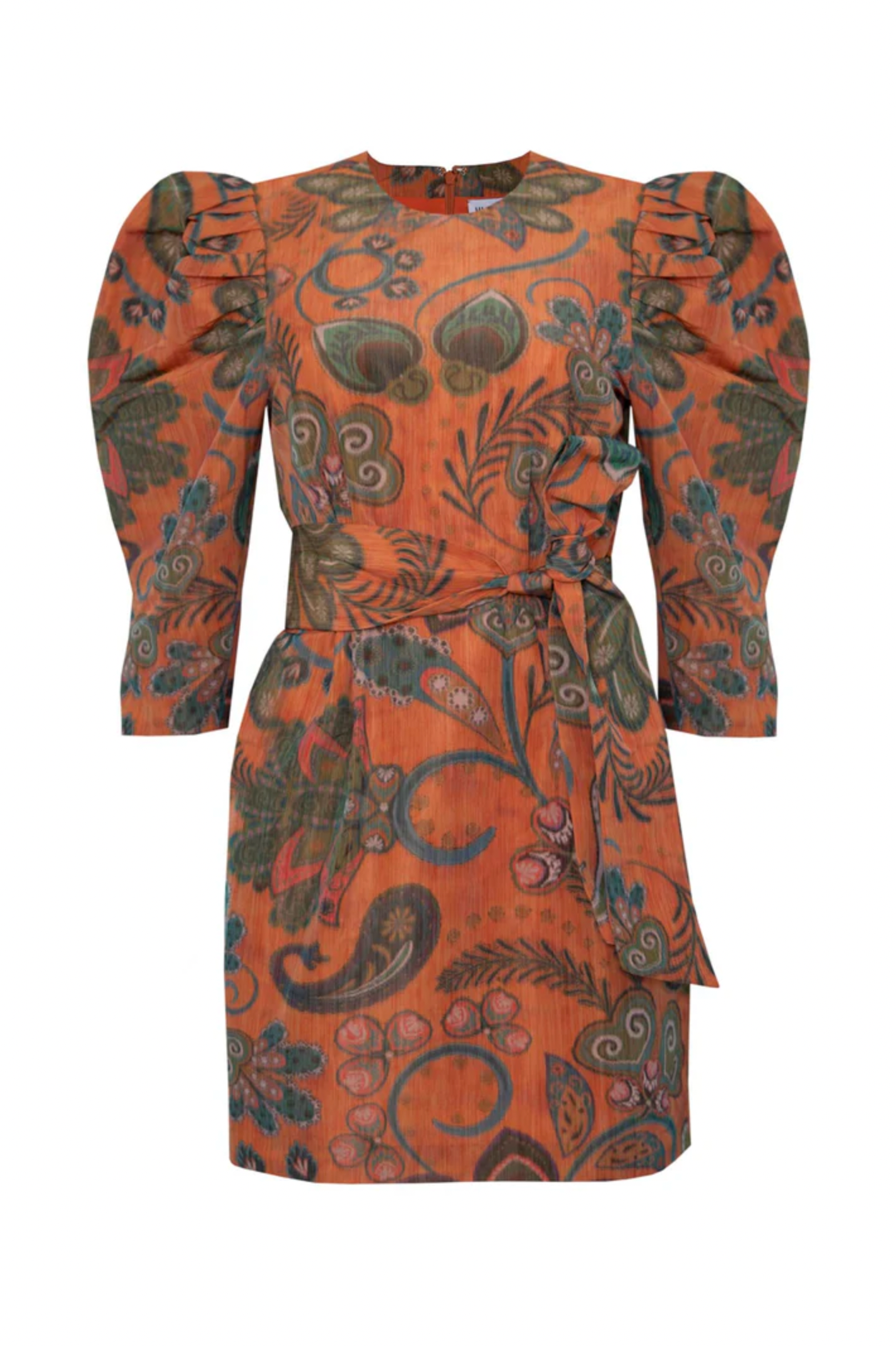 Sutton Dress - Mandarin Ikat