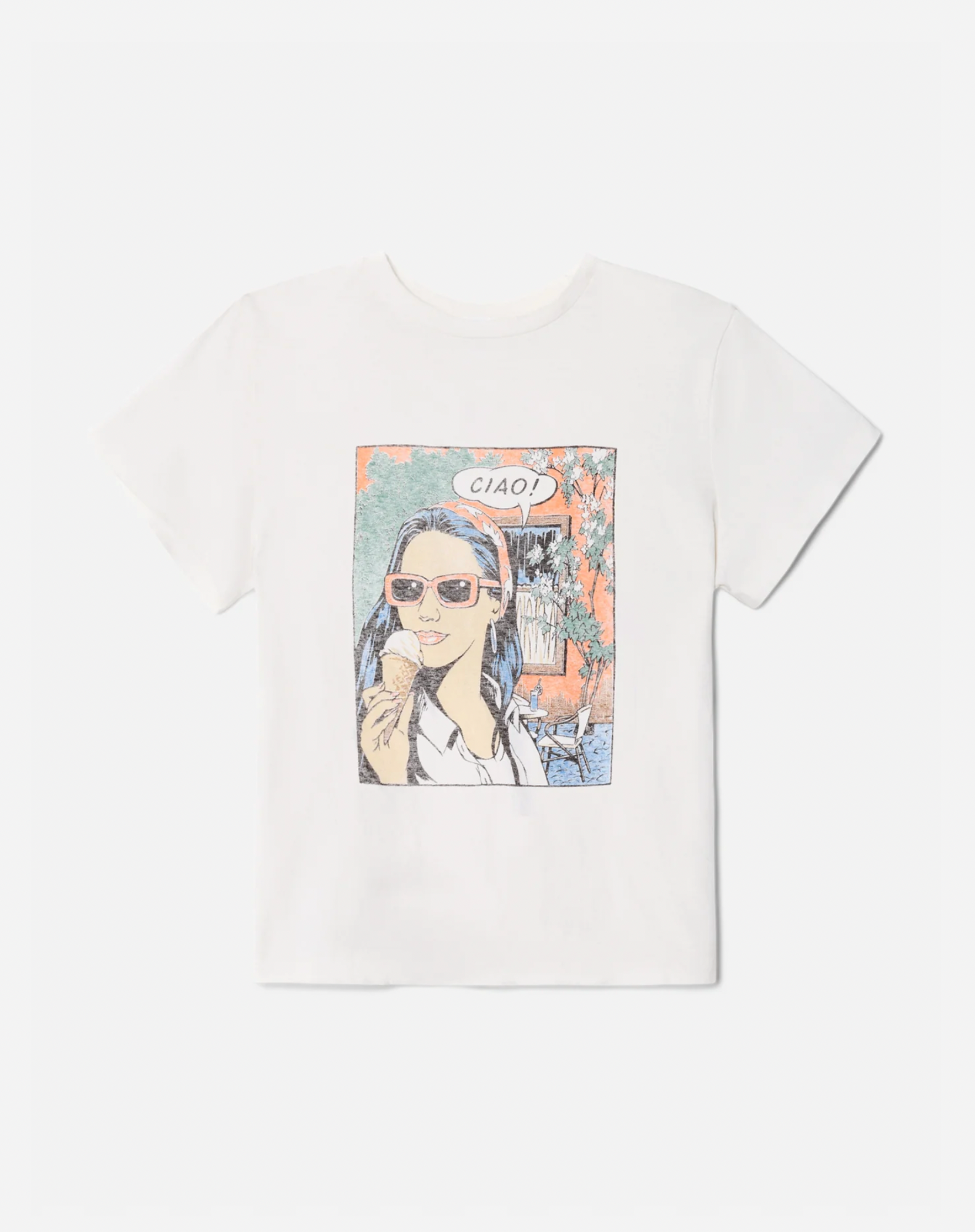 Classic Tee Ciao - Vintage White