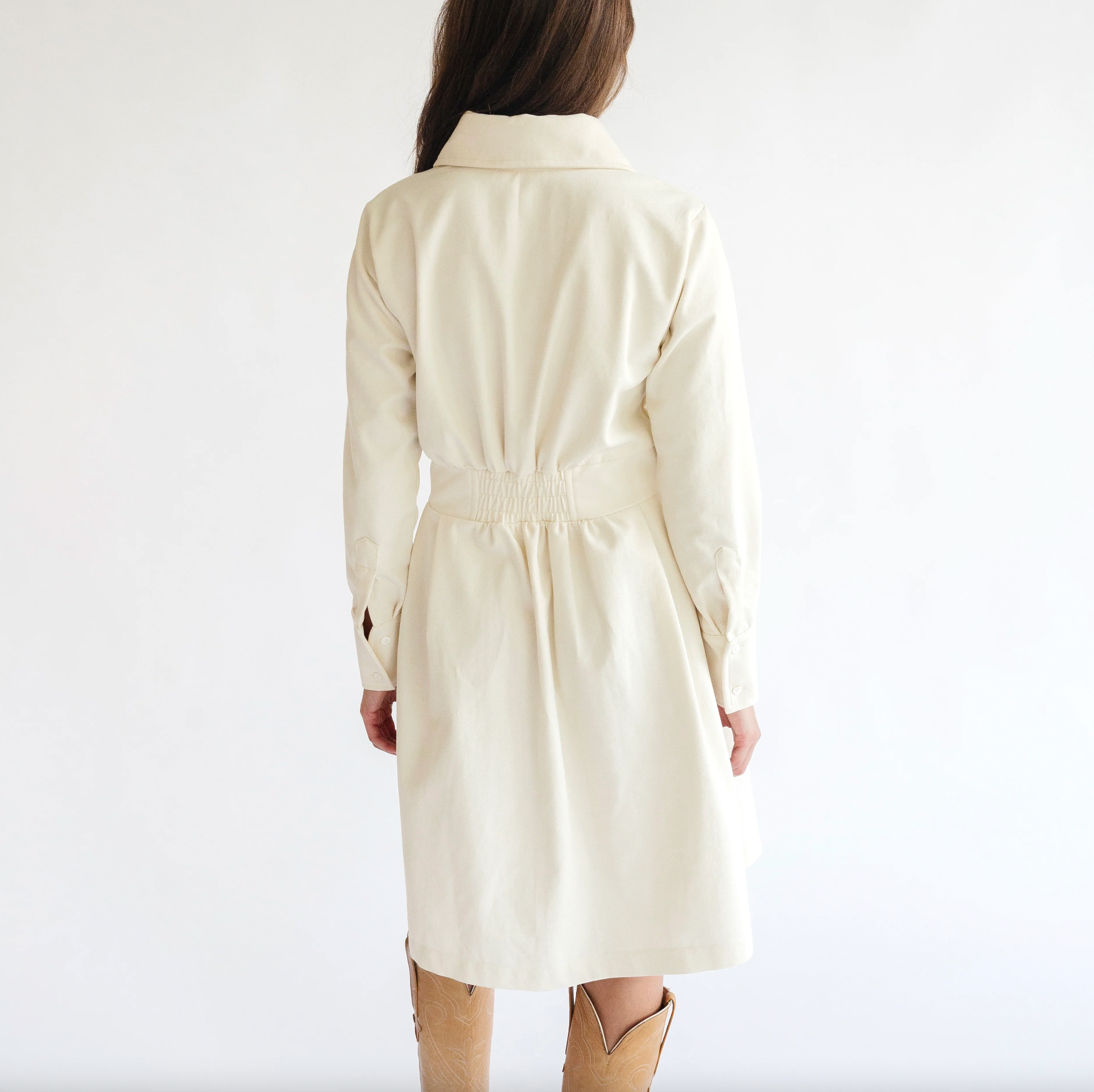 Sophia Dress - Ivory