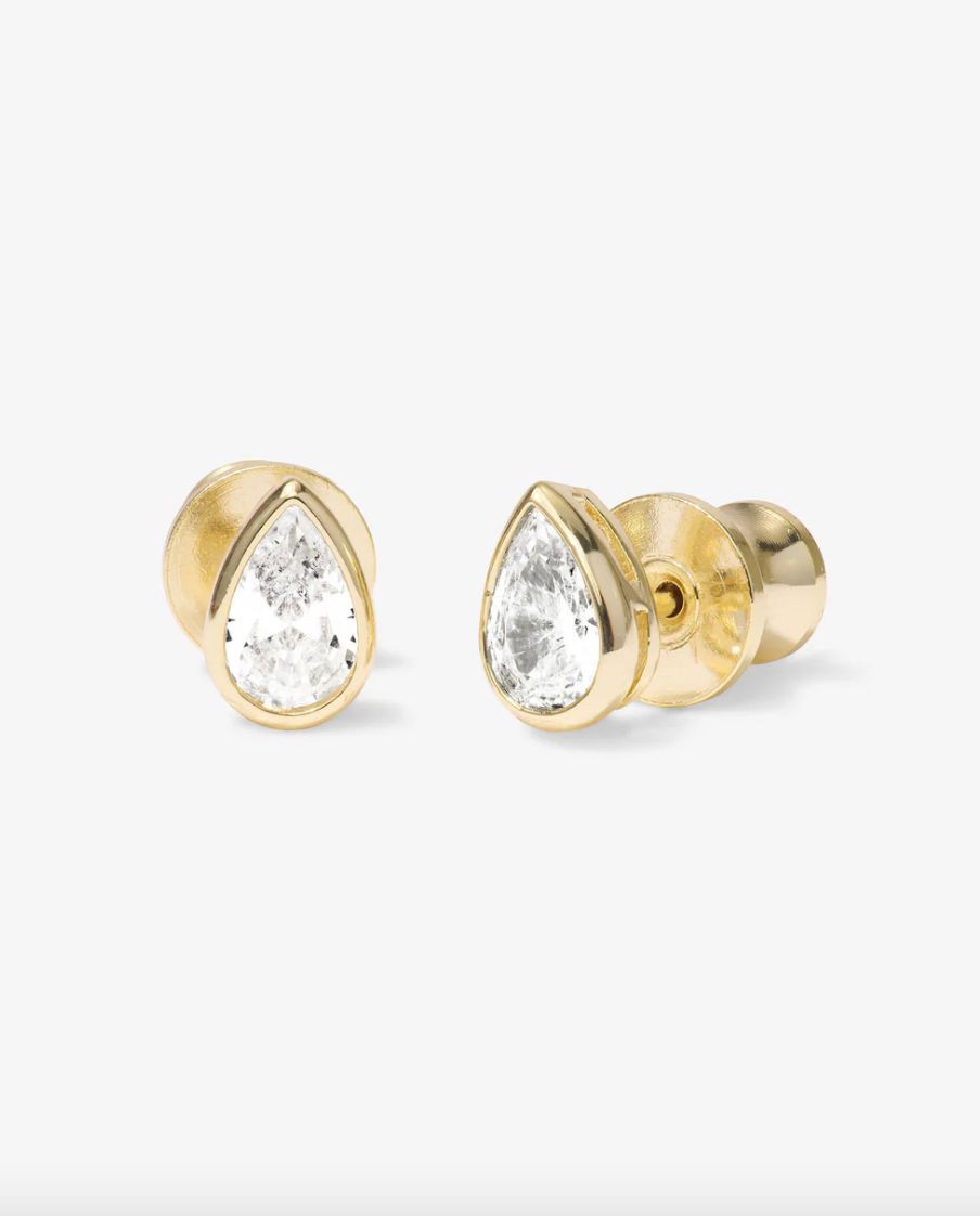 Isla 6mm Studs - Gold