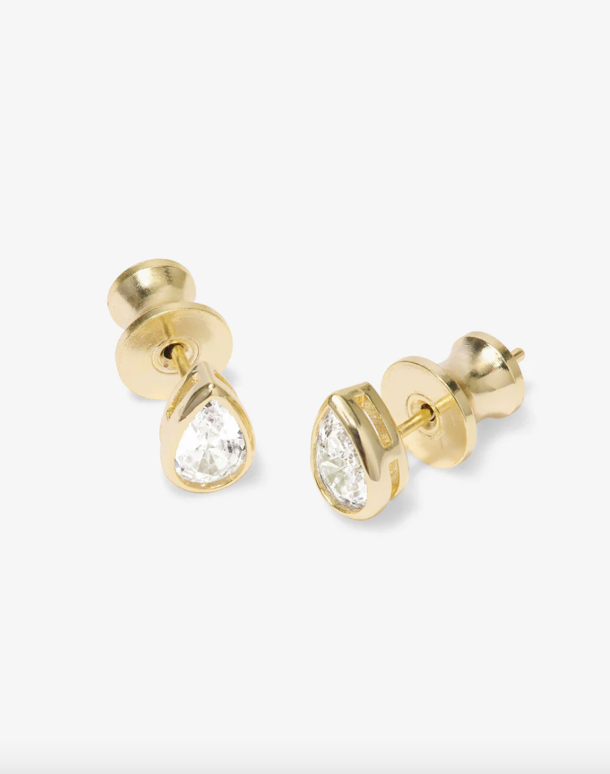 Isla 6mm Studs - Gold