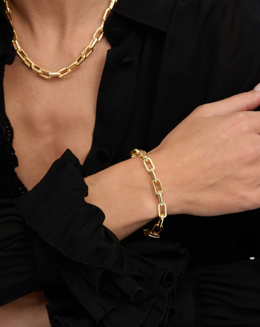 Lil Frankie Chain Bracelet - Gold