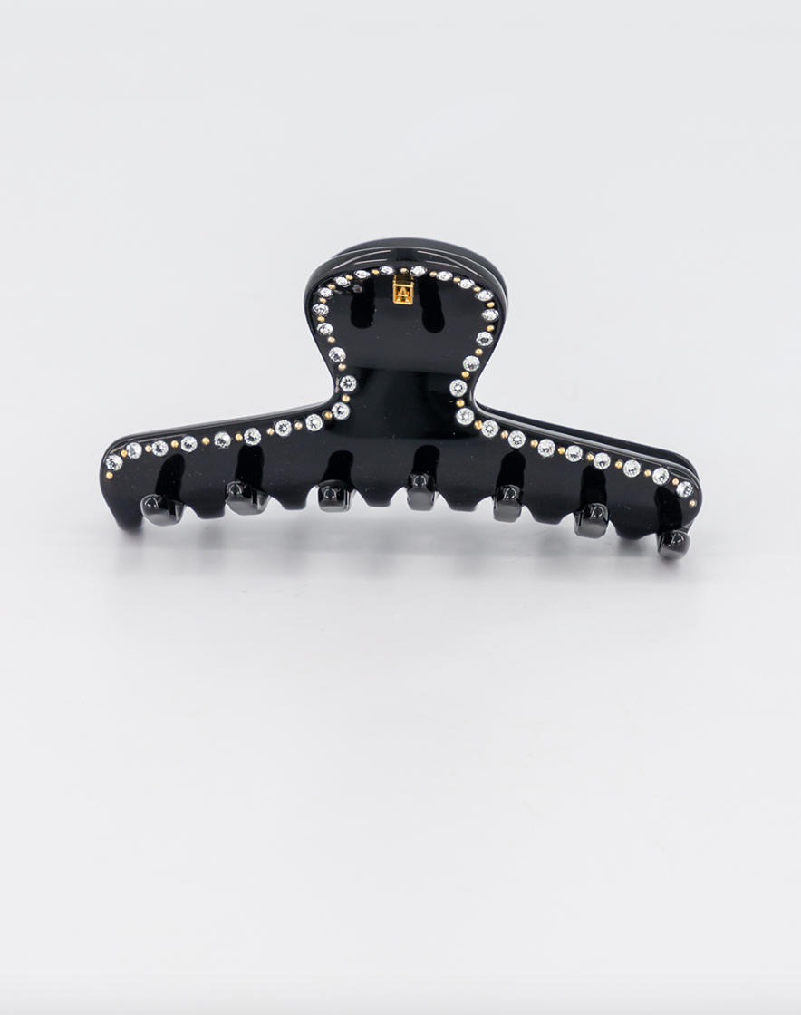 A Couper Le Souffle Black Medium Hair Jaw Clip