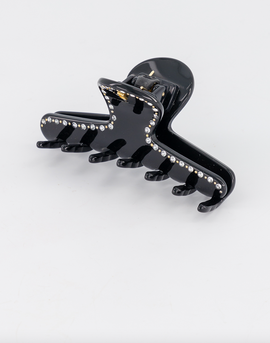 A Couper Le Souffle Black Medium Hair Jaw Clip