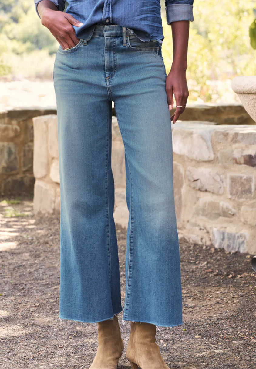 Long  Gaucho - 1972 Light Wash Indigo