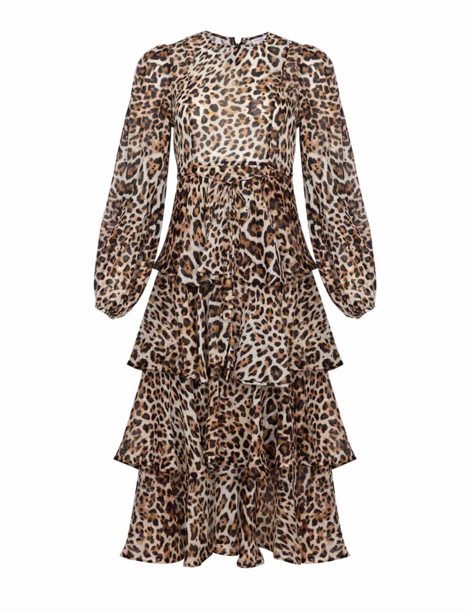 Chelsea Dress - Leopard