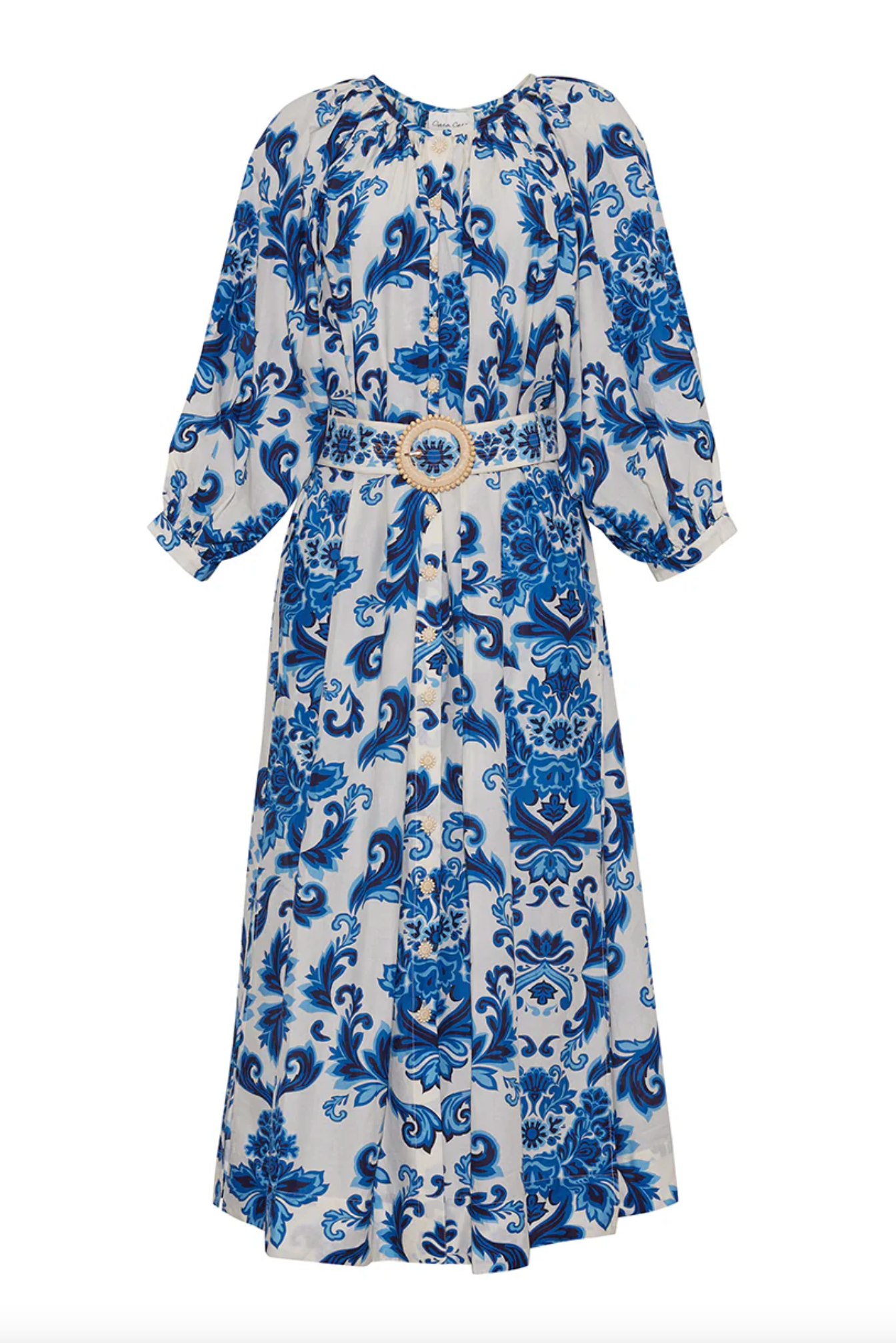 Simone Dress - Fiore Evening Blue