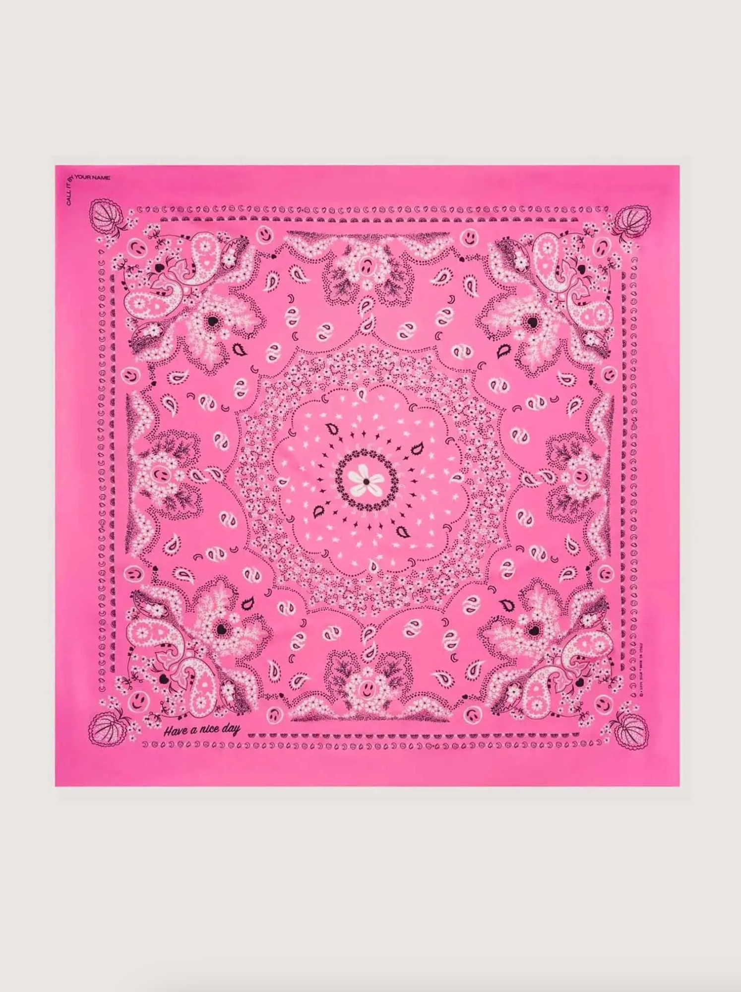 Large Silk Bandana - Malabar