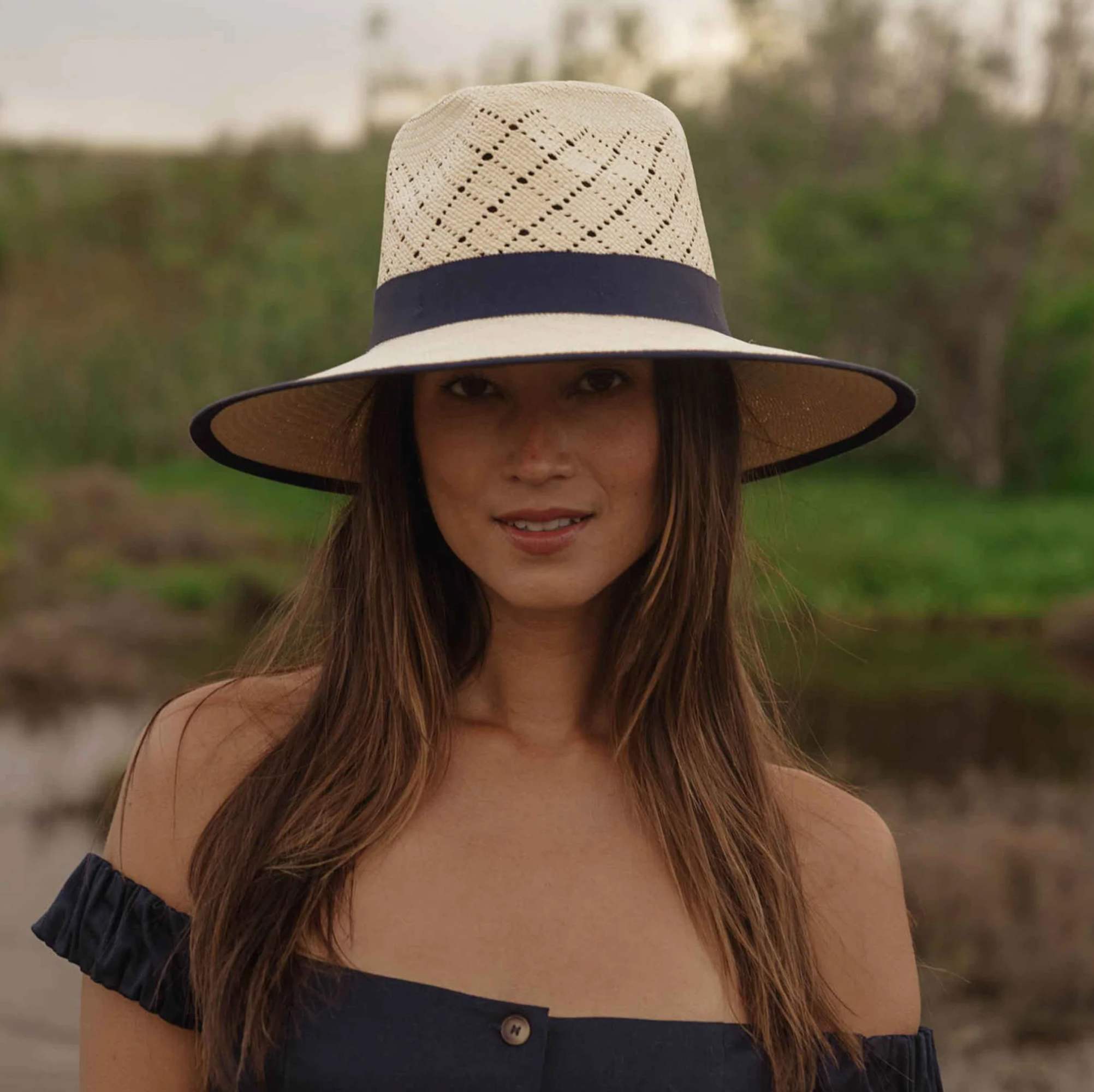 Marigold - Natural/Navy