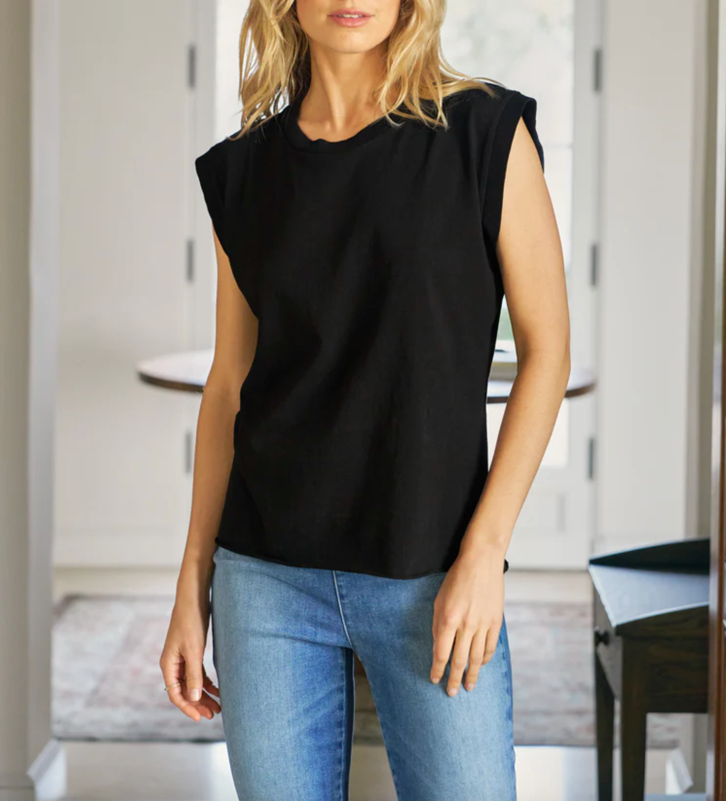 Aiden Muscle Tee - Black