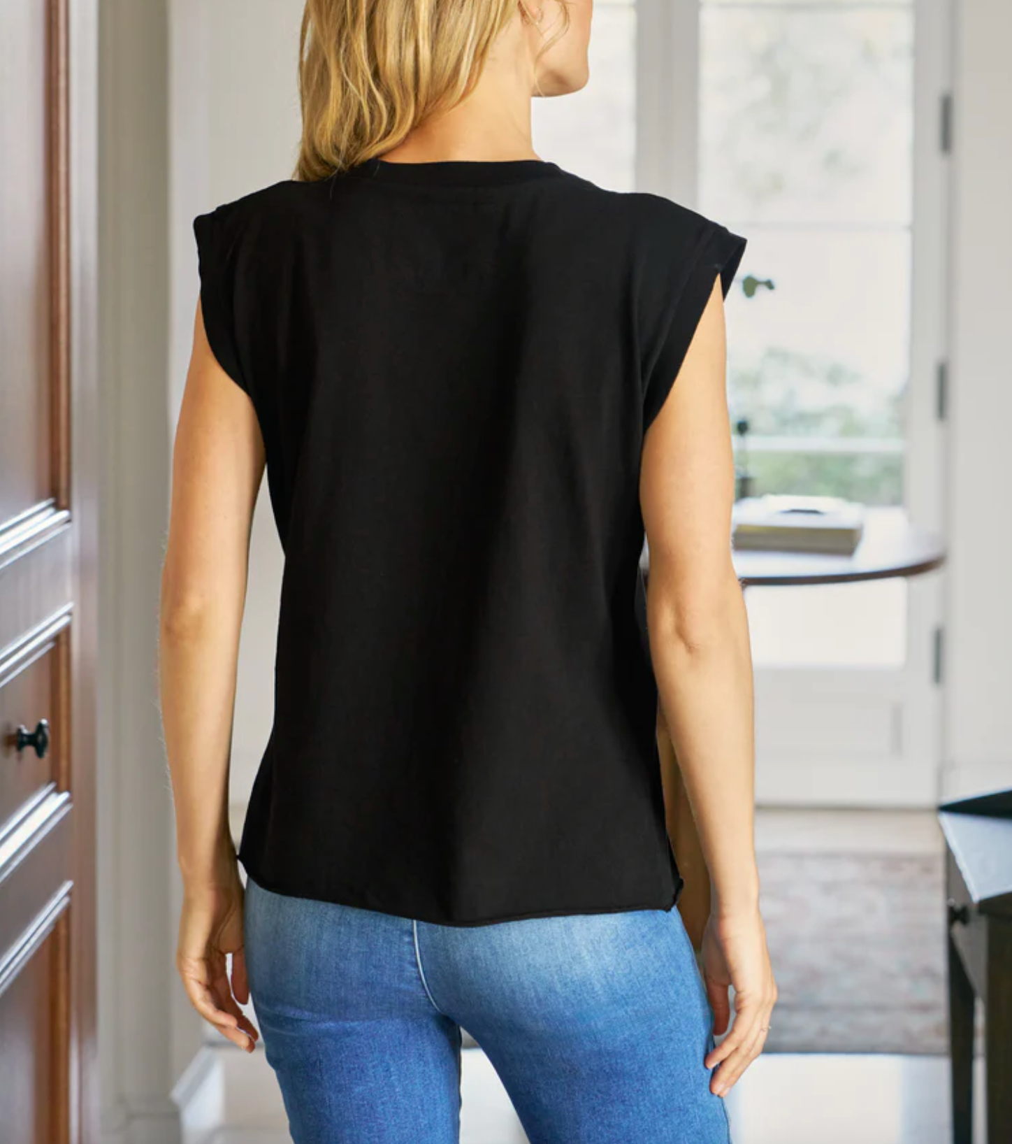 Aiden Muscle Tee - Black