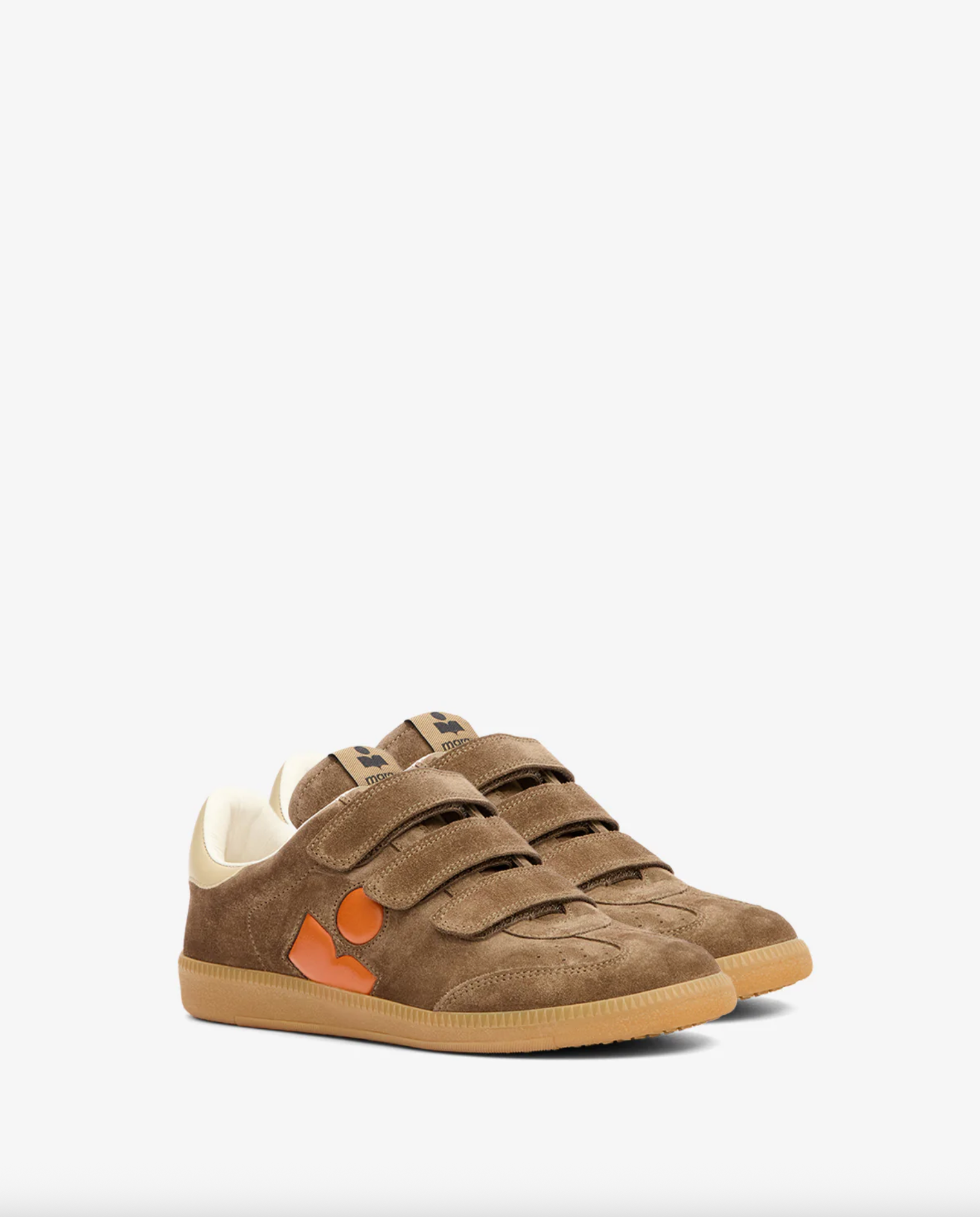 Beth-GA - Khaki/Orange