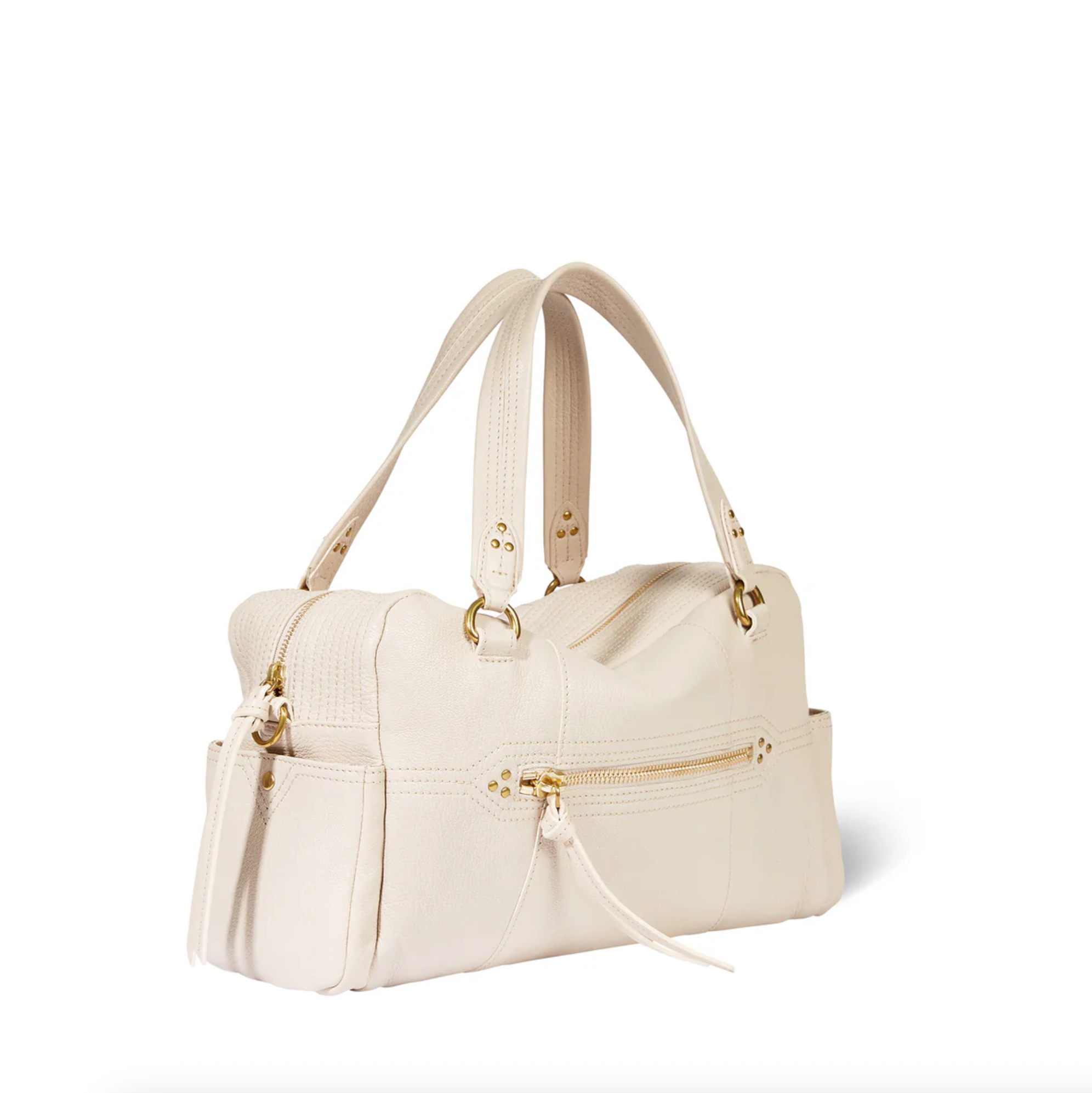 Lucky Bowling Bag - Ecru Grain