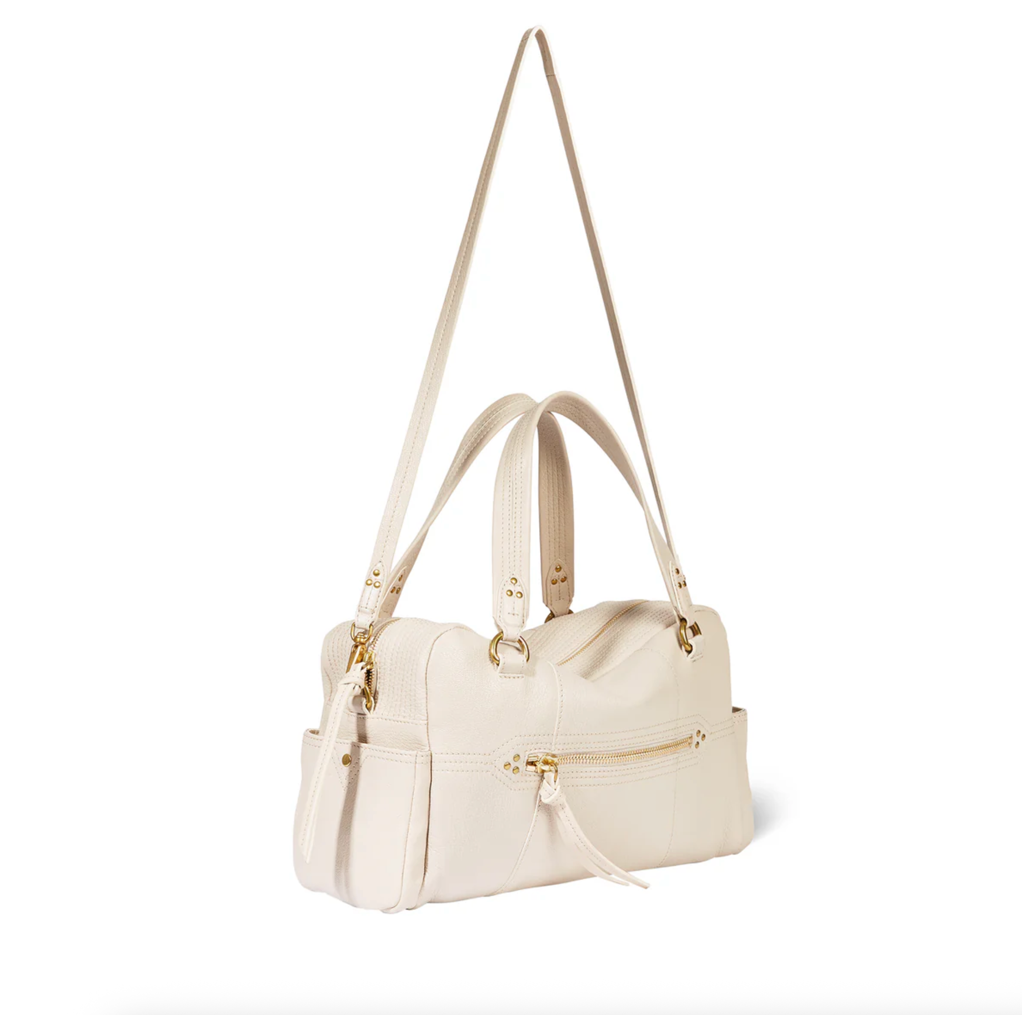 Lucky Bowling Bag - Ecru Grain