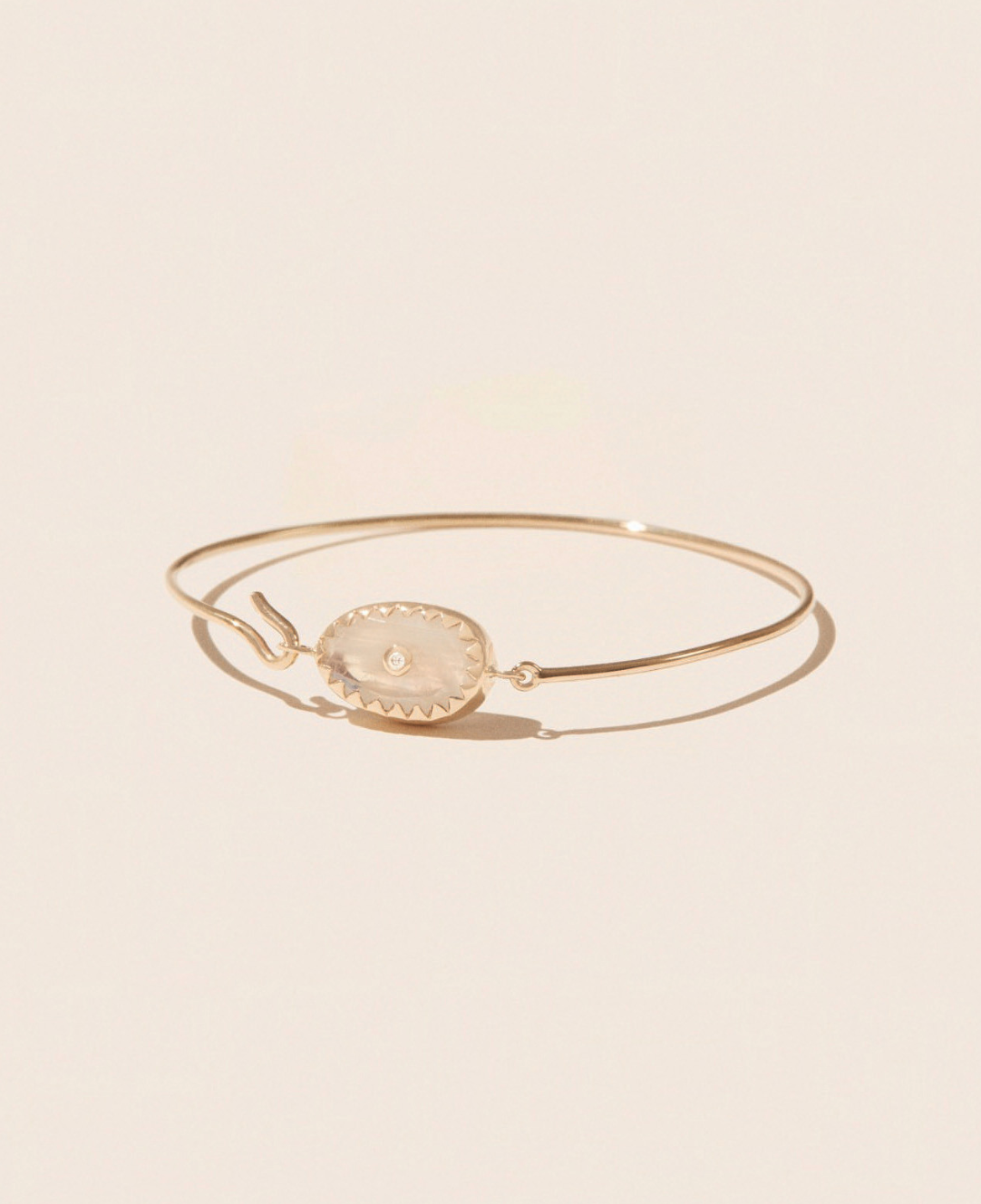 Orso Bangle - Moonstone
