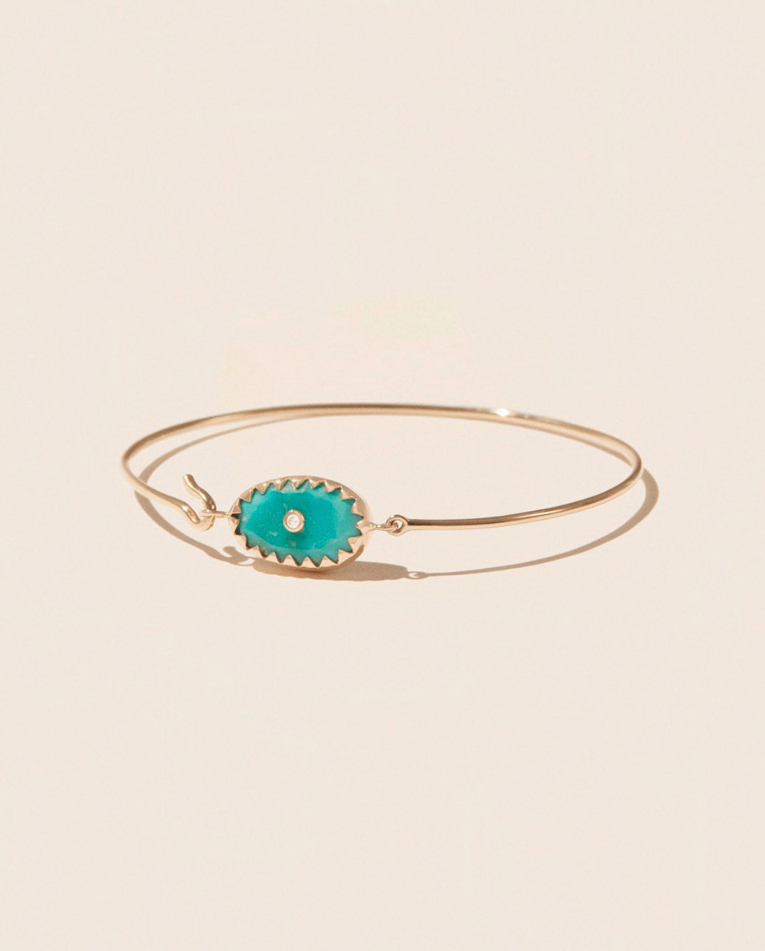 Orso Bangle - Turquoise