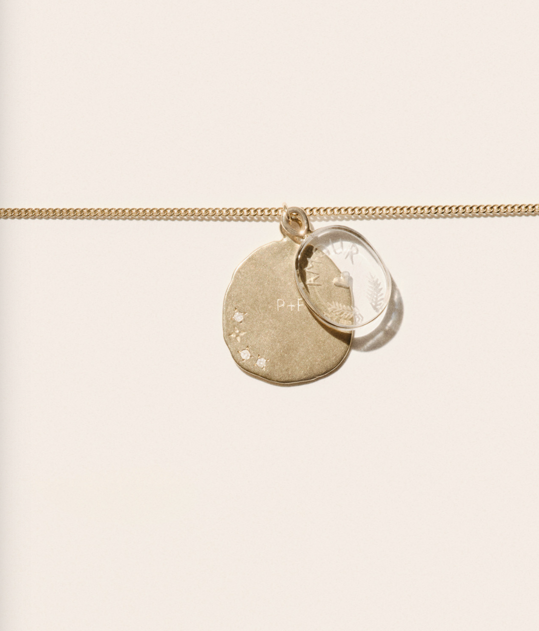 L'AMOUR Gold Necklace