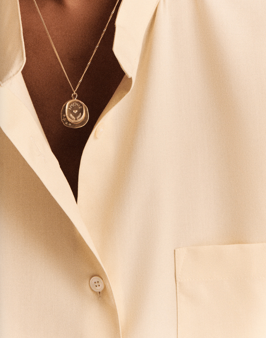 L'AMOUR Gold Necklace