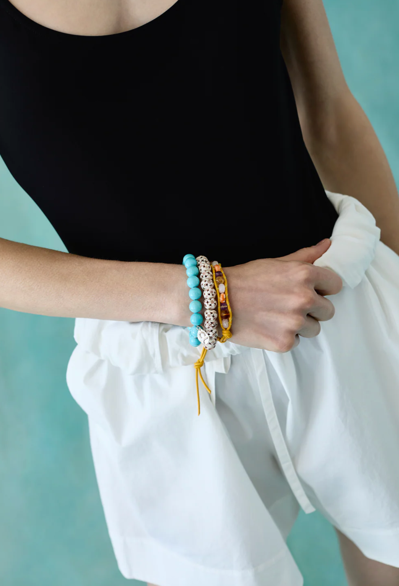 Lana Bracelet Set - Turquoise