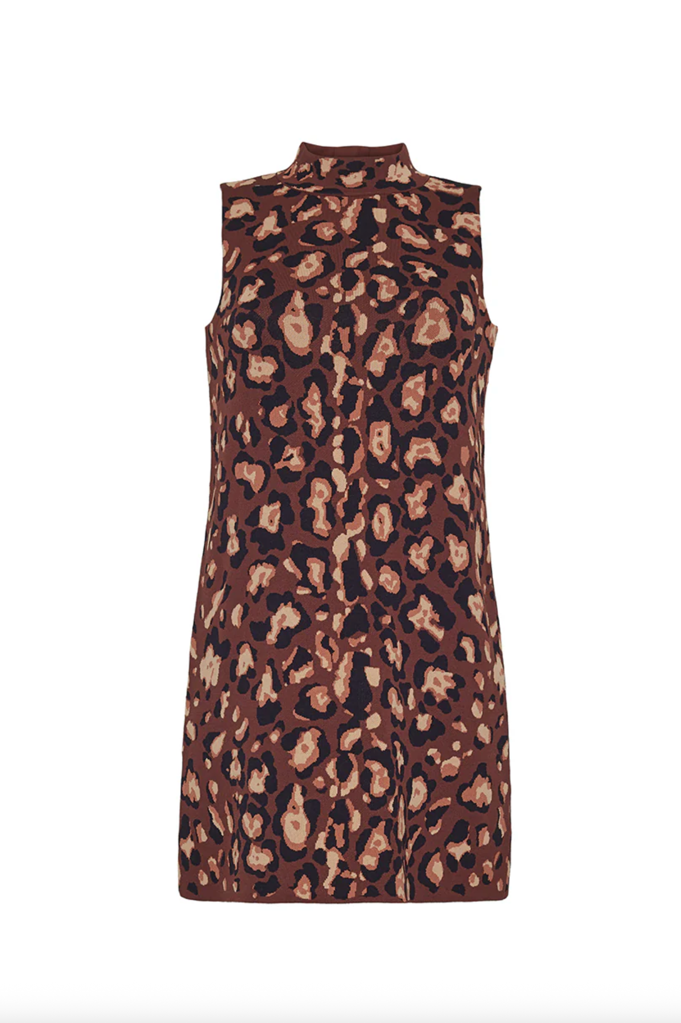 Myrtle Dress - Painted Animal Brown