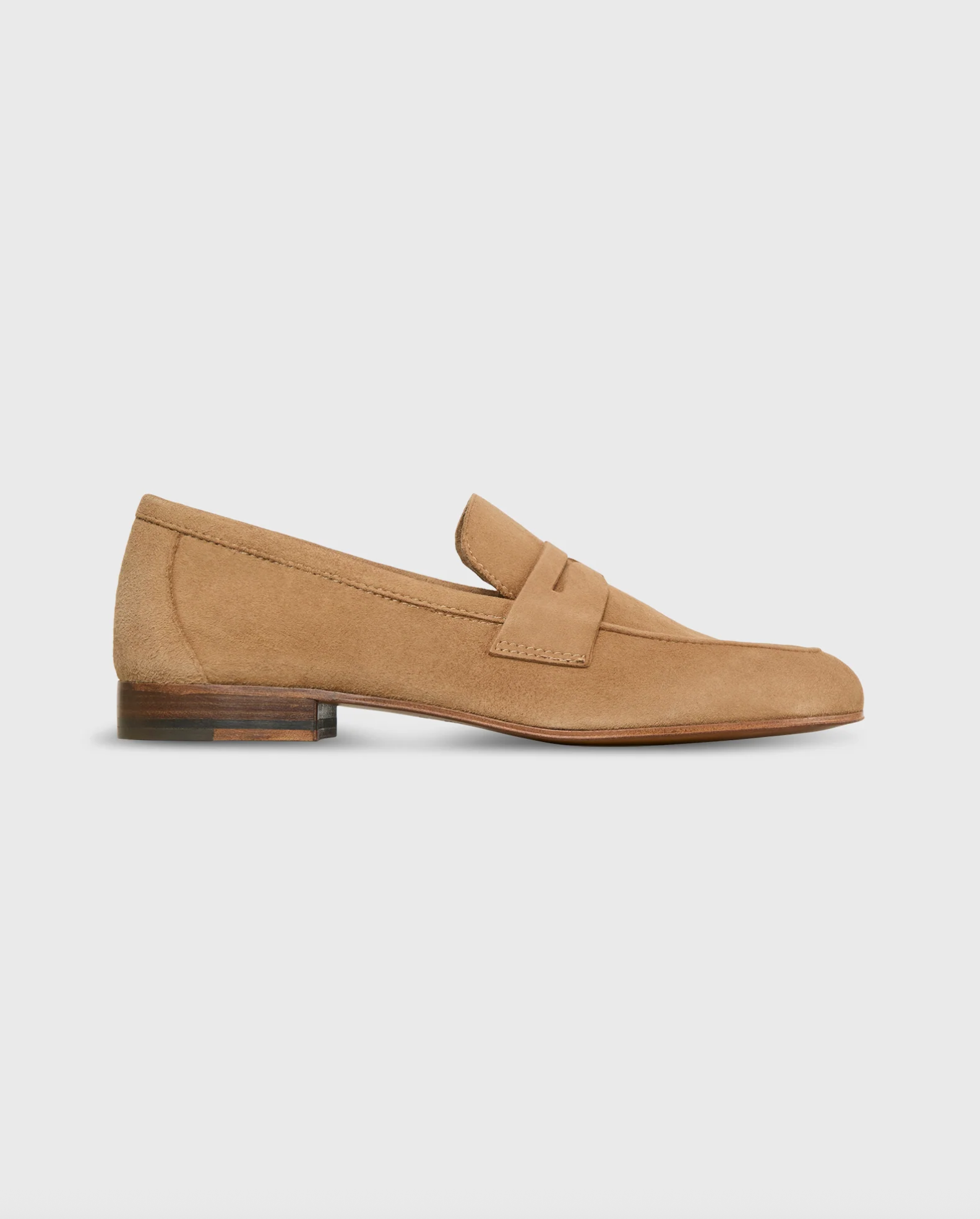 Mia Loafer - Camel Suede