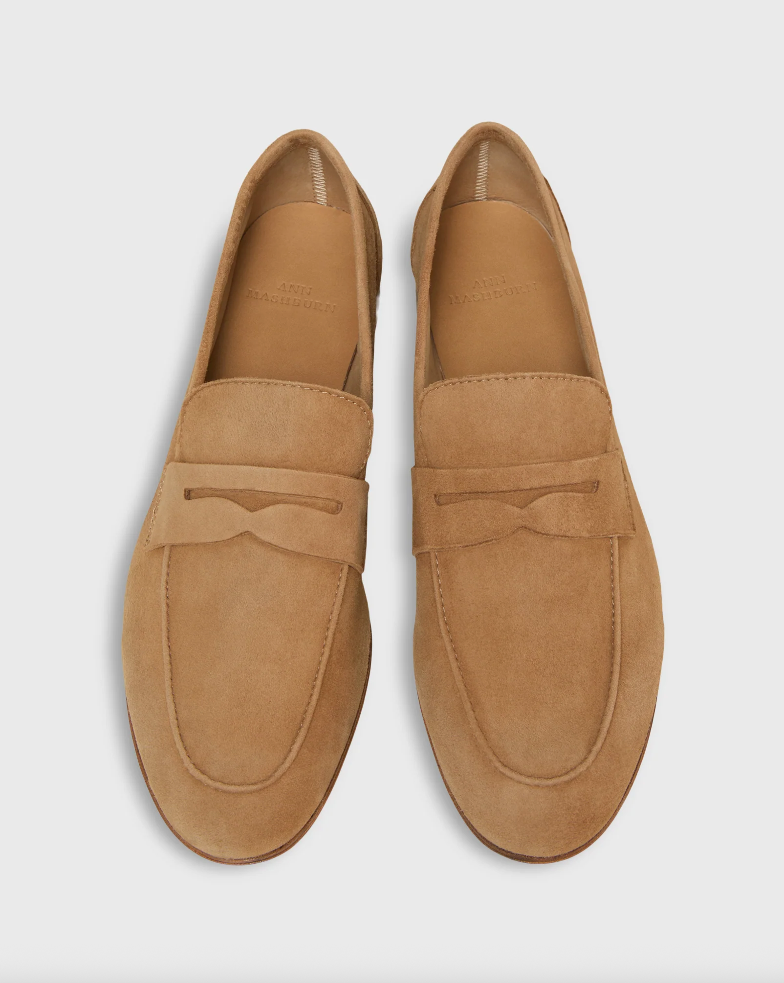 Mia Loafer - Camel Suede