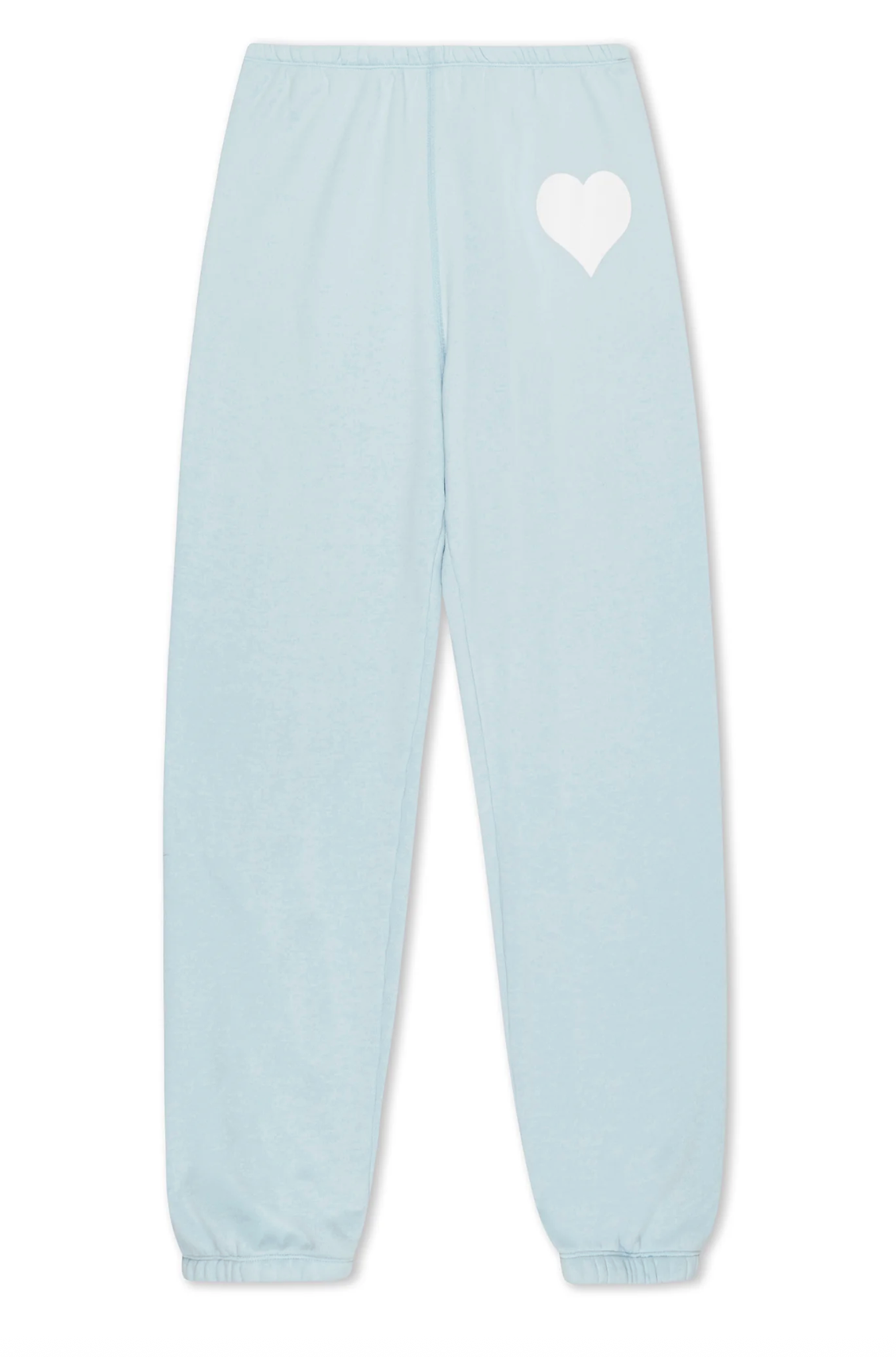 Heart Sweatpants - Baby Blue