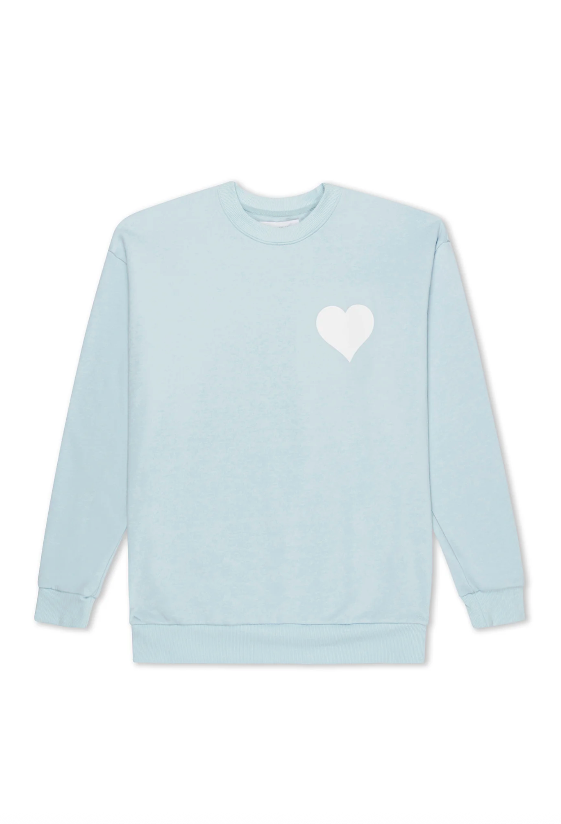 Heart Sweatshirt - Baby Blue