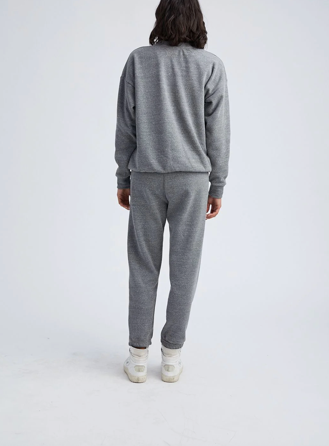 Heart Sweatpants - Dark Heather Grey